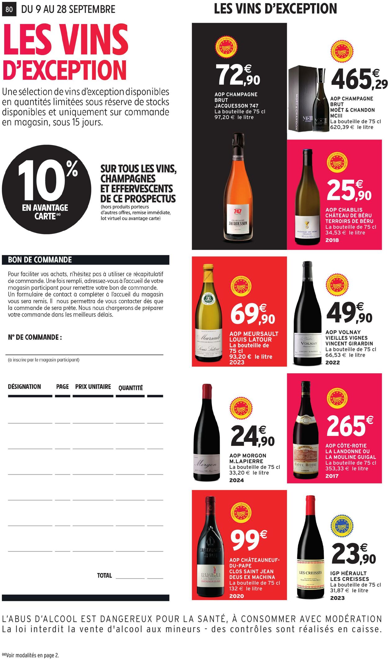 Catalogue Intermarché 09.09.2025 - 28.09.2025