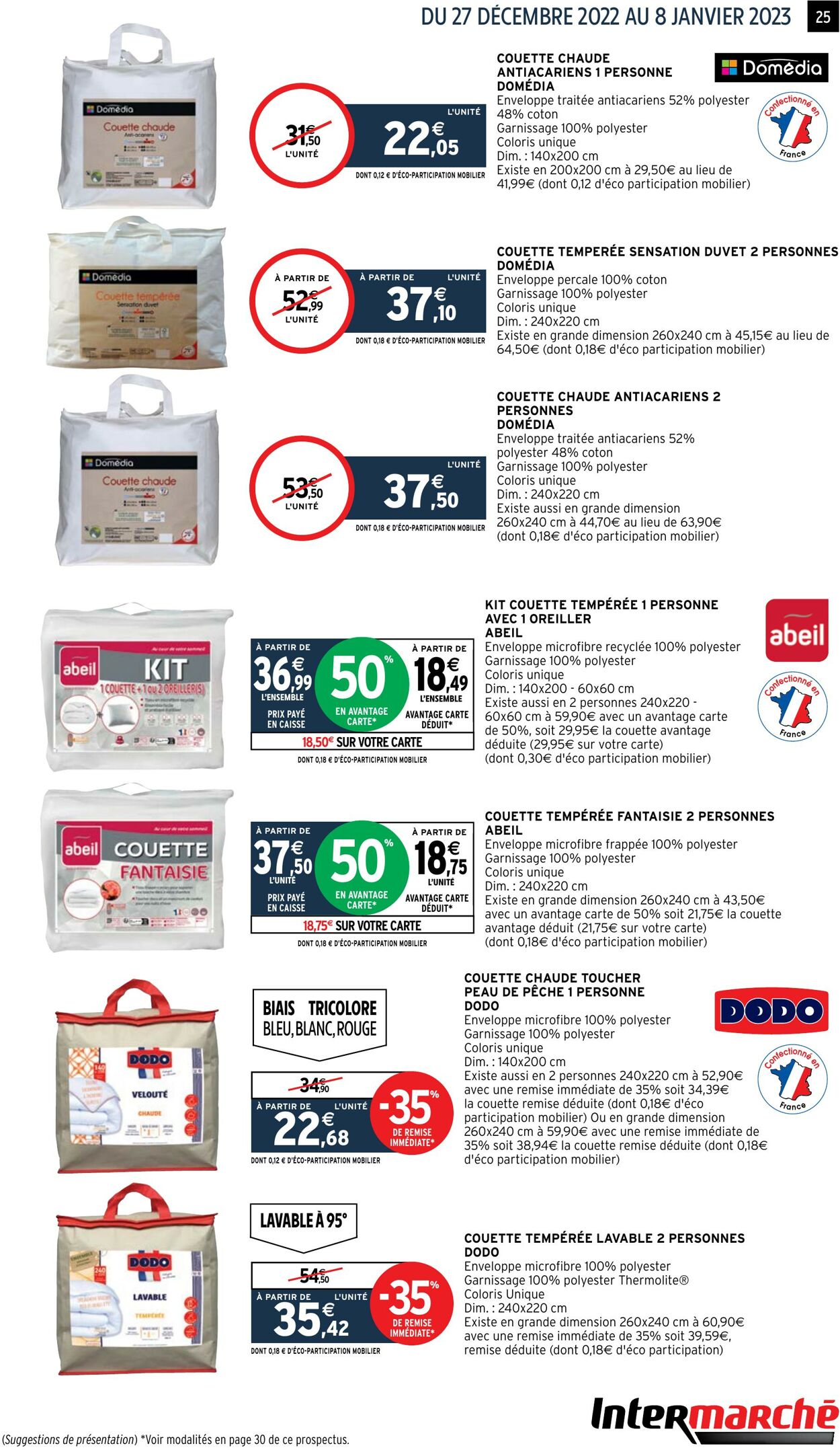 Catalogue Intermarché 27.12.2022 - 08.01.2023