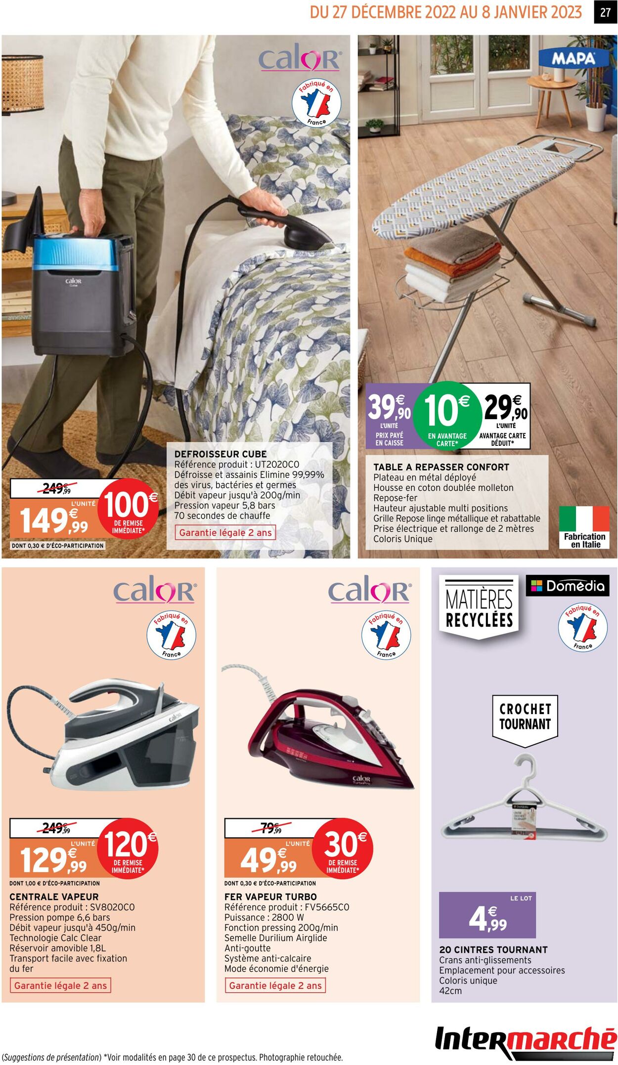 Catalogue Intermarché 27.12.2022 - 08.01.2023