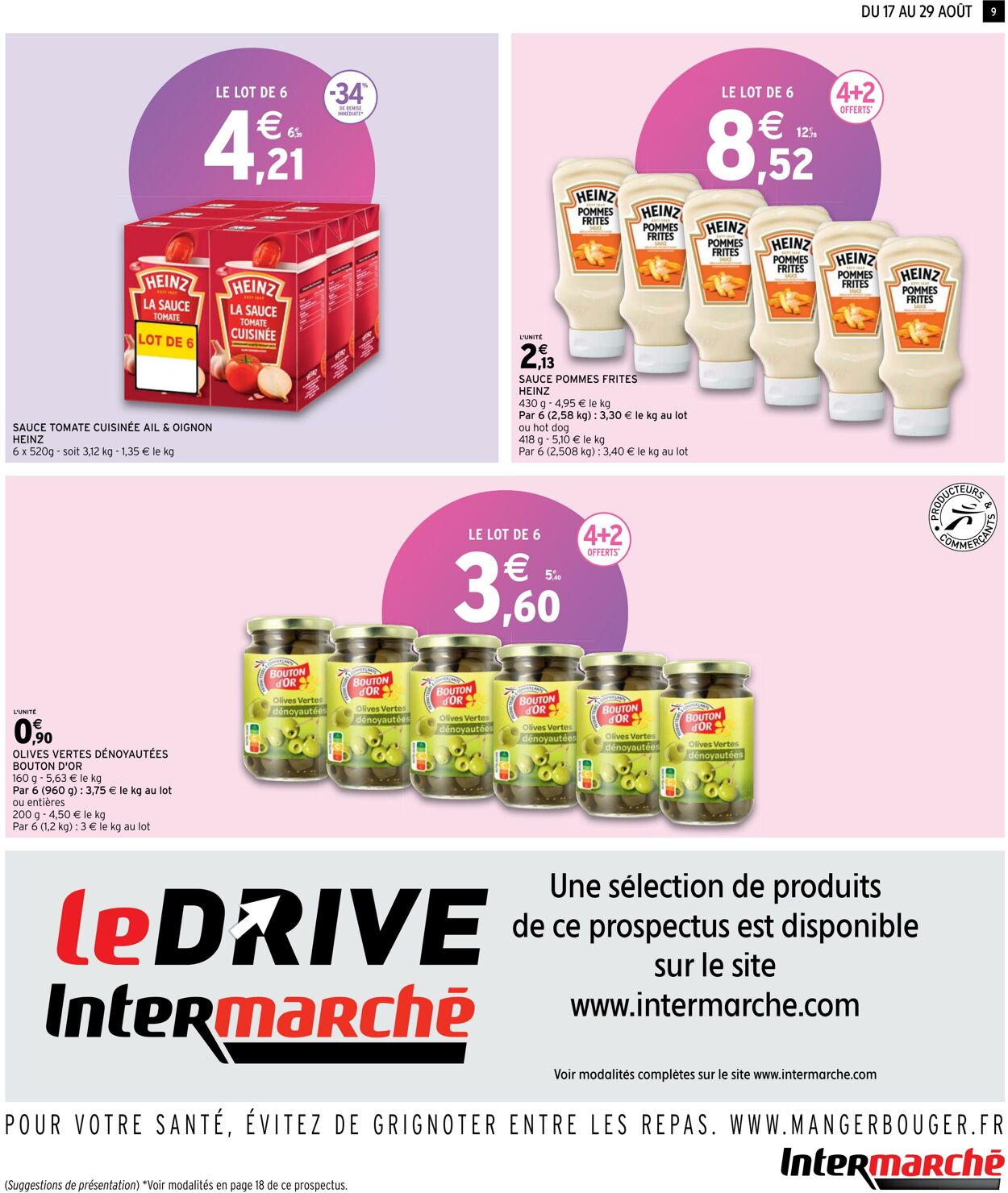 Catalogue Intermarché 17.08.2022 - 29.08.2022