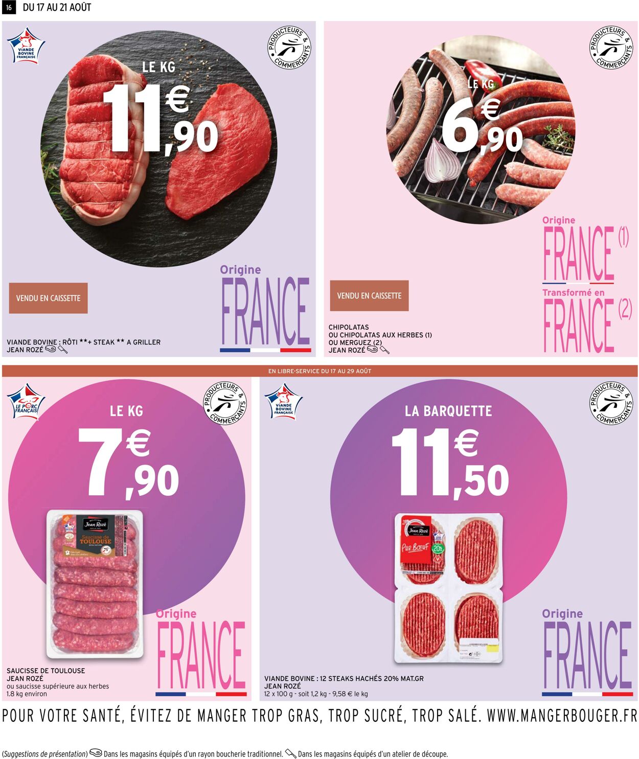 Catalogue Intermarché 17.08.2022 - 29.08.2022