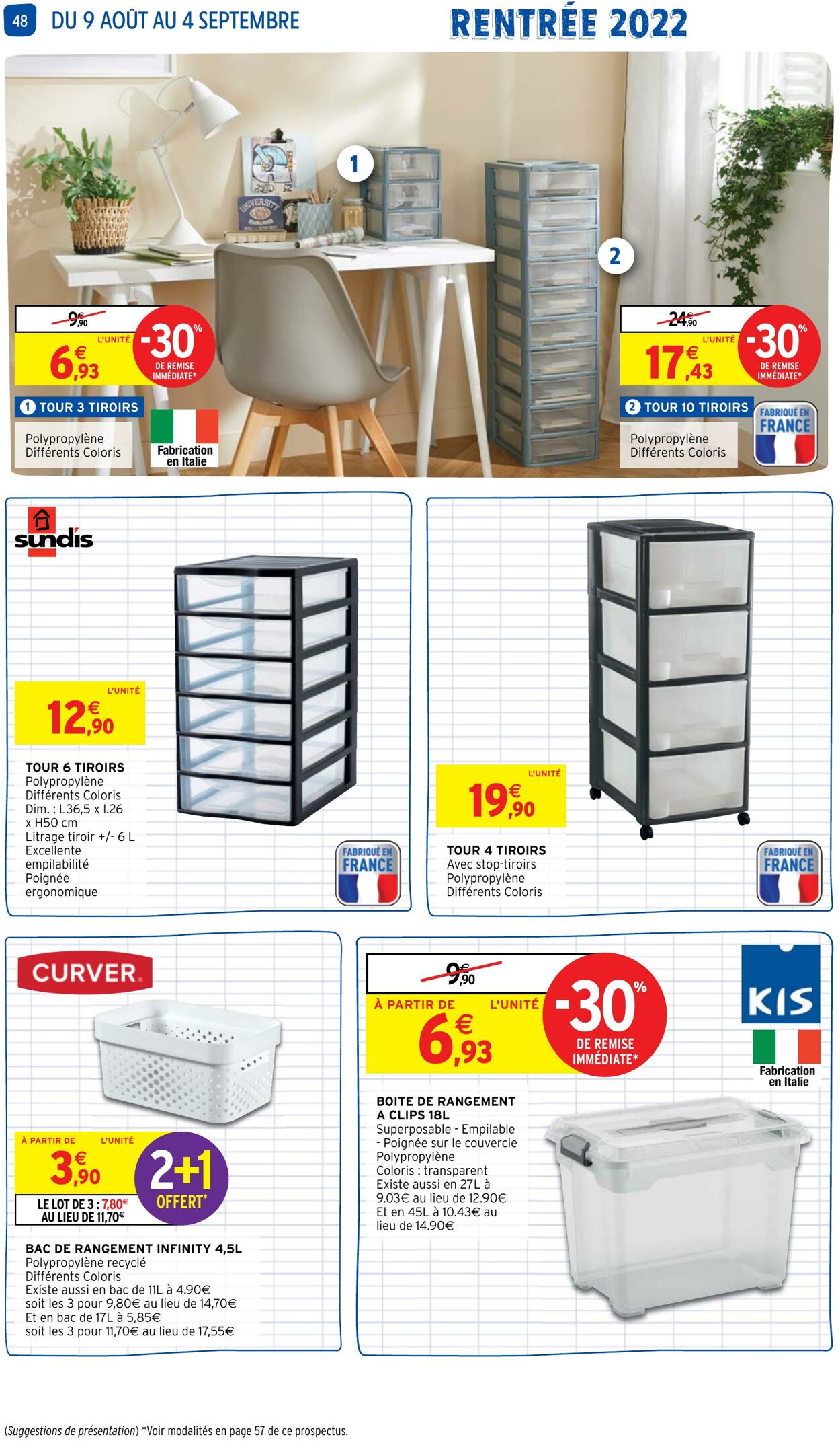 Catalogue Intermarché 09.08.2022 - 04.09.2022