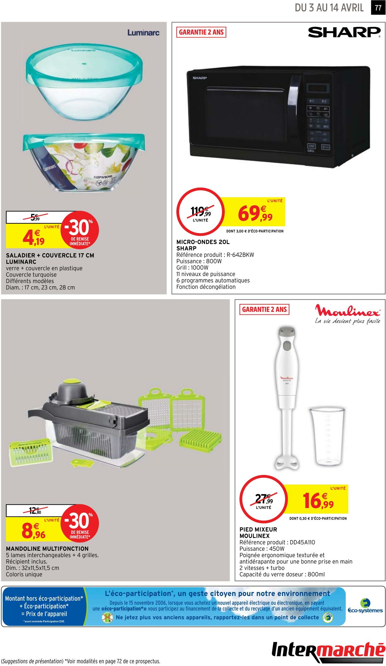 Catalogue Intermarché 03.04.2024 - 14.04.2024