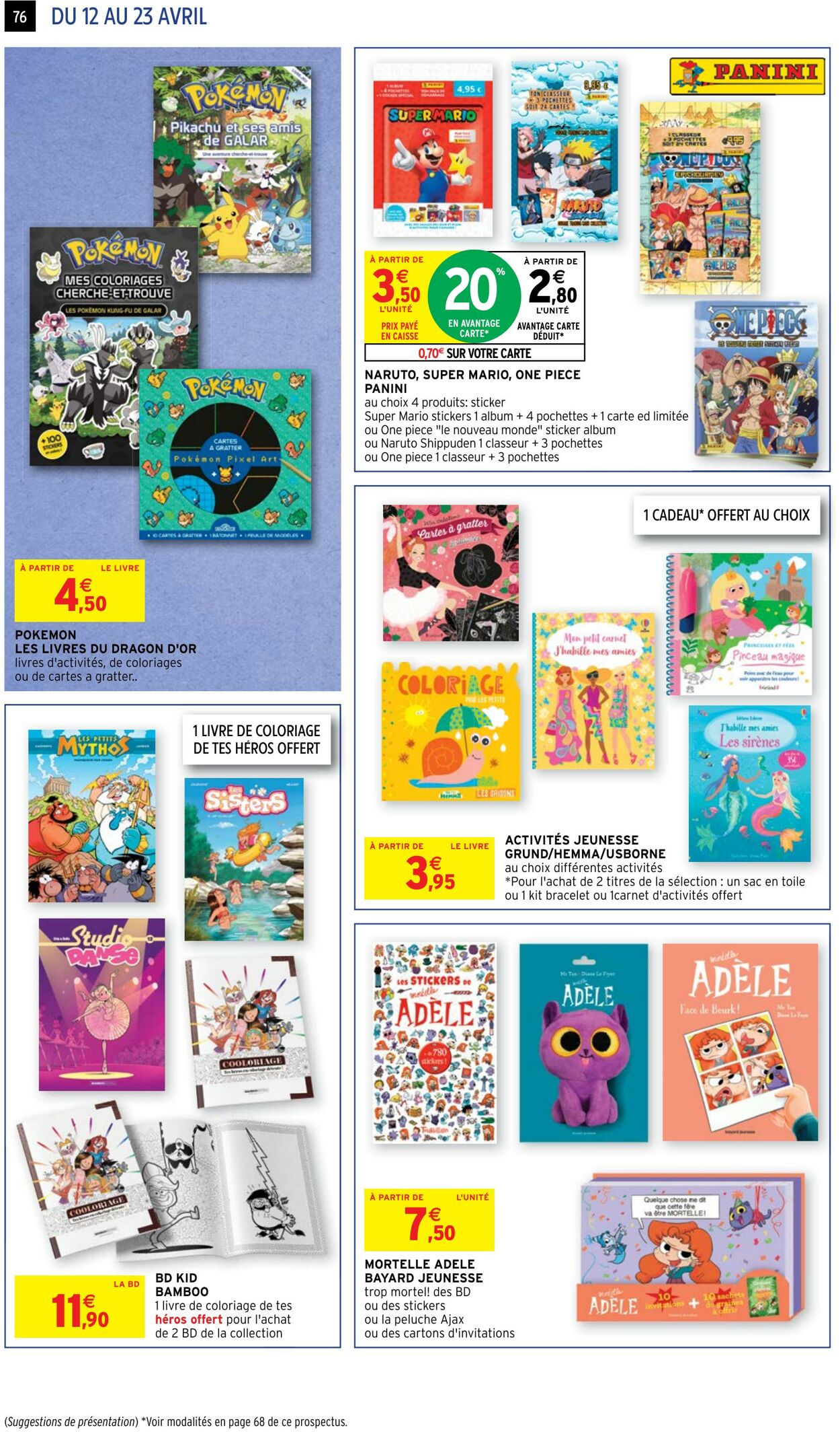 Catalogue Intermarché 12.04.2023 - 23.04.2023