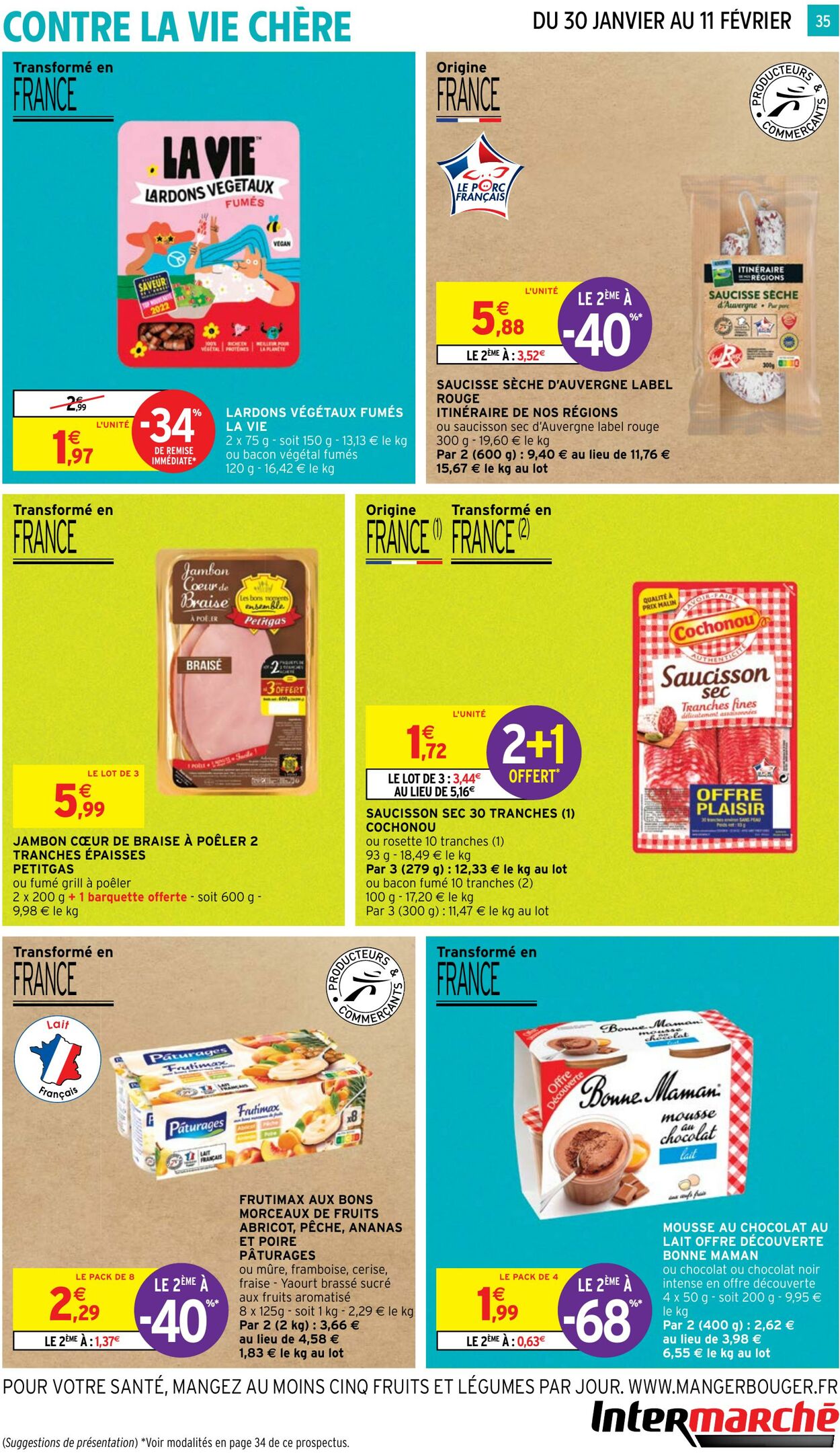 Catalogue Intermarché 30.01.2024 - 11.02.2024