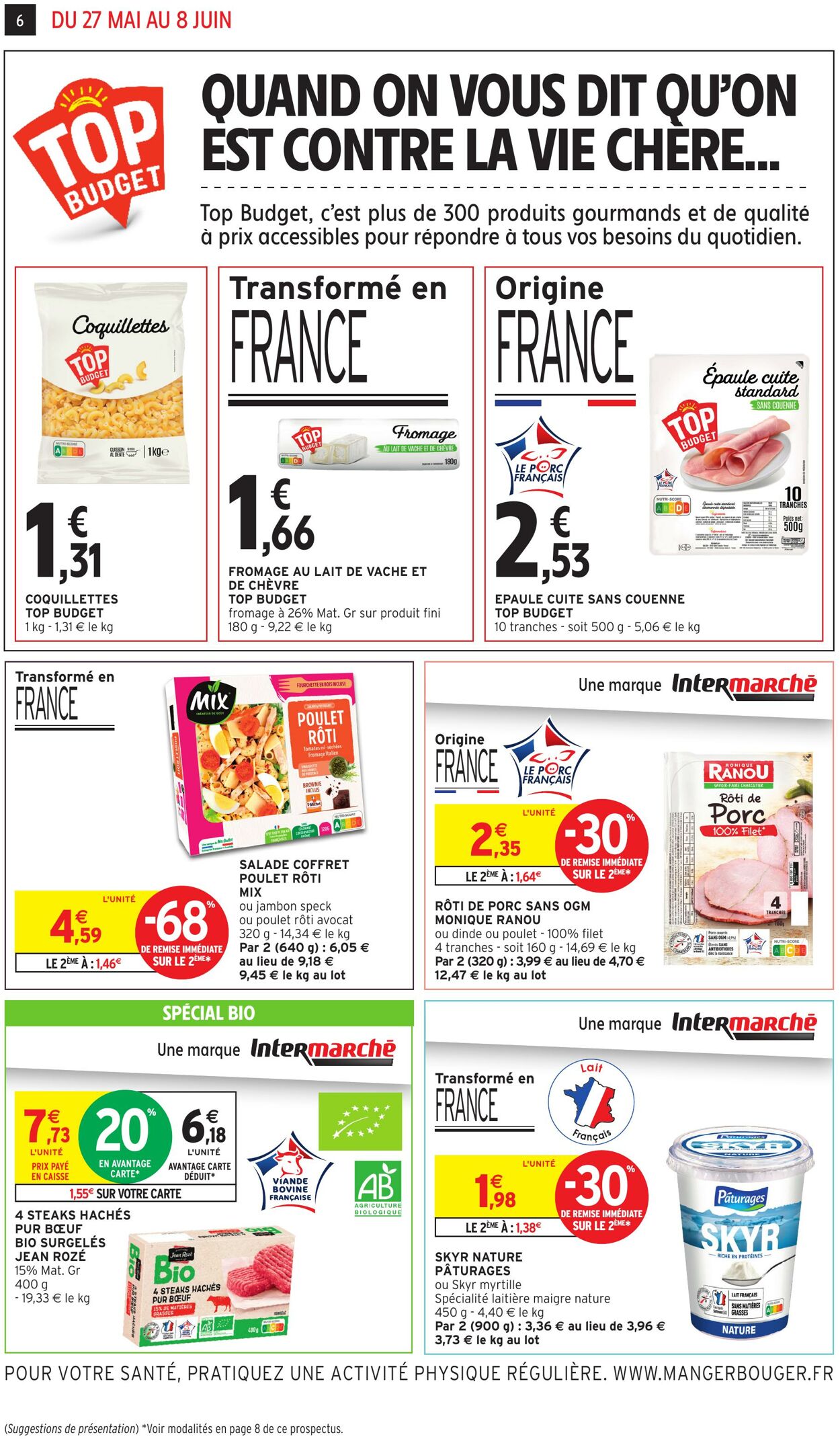 Catalogue Intermarché 27.05.2025 - 08.06.2025