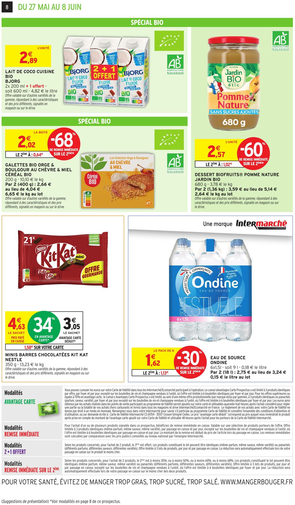 Catalogue Intermarché 27.05.2025 - 08.06.2025