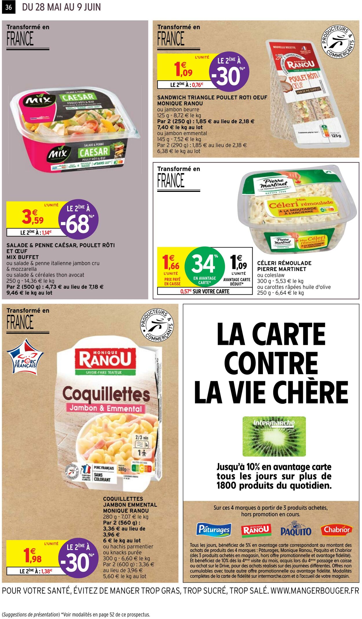 Catalogue Intermarché 28.05.2024 - 09.06.2024