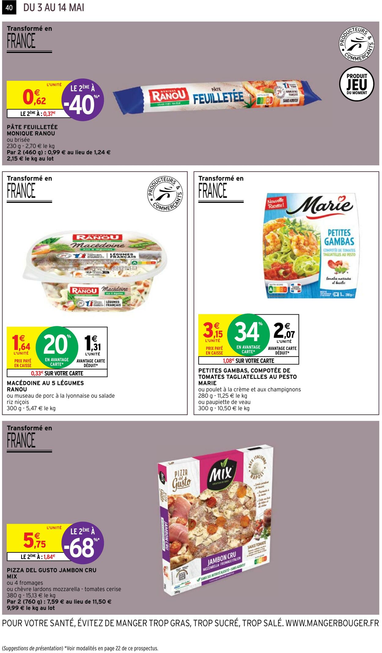 Catalogue Intermarché 03.05.2023 - 14.05.2023