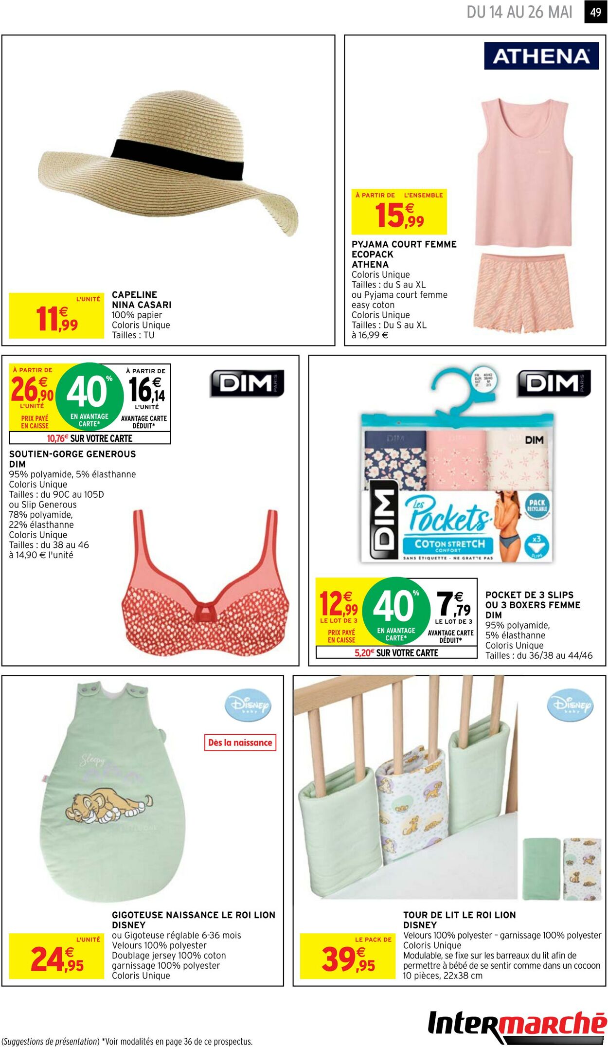 Catalogue Intermarché 14.05.2024 - 26.05.2024