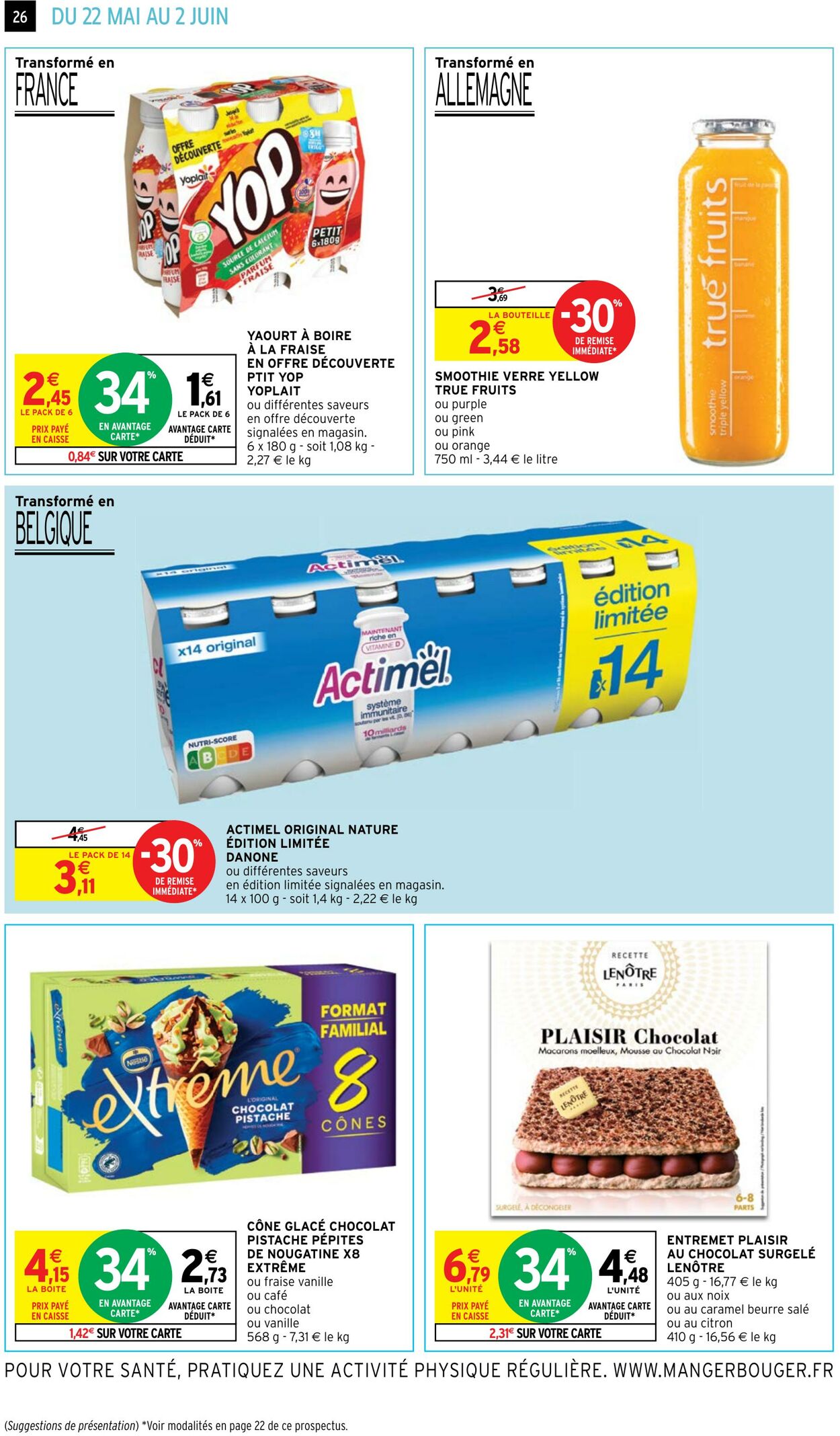 Catalogue Intermarché 22.05.2024 - 02.06.2024