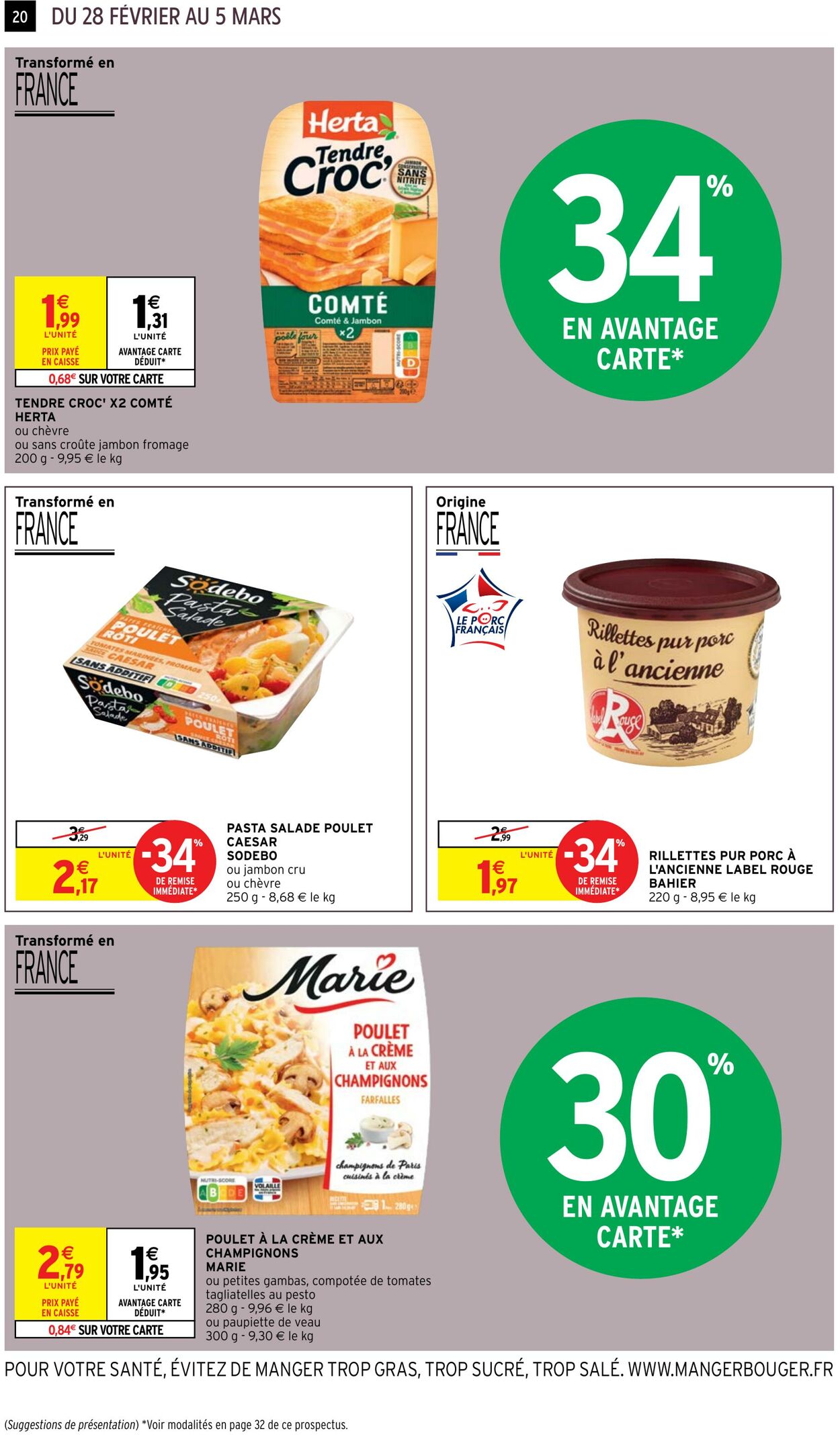 Catalogue Intermarché 28.02.2023 - 05.03.2023