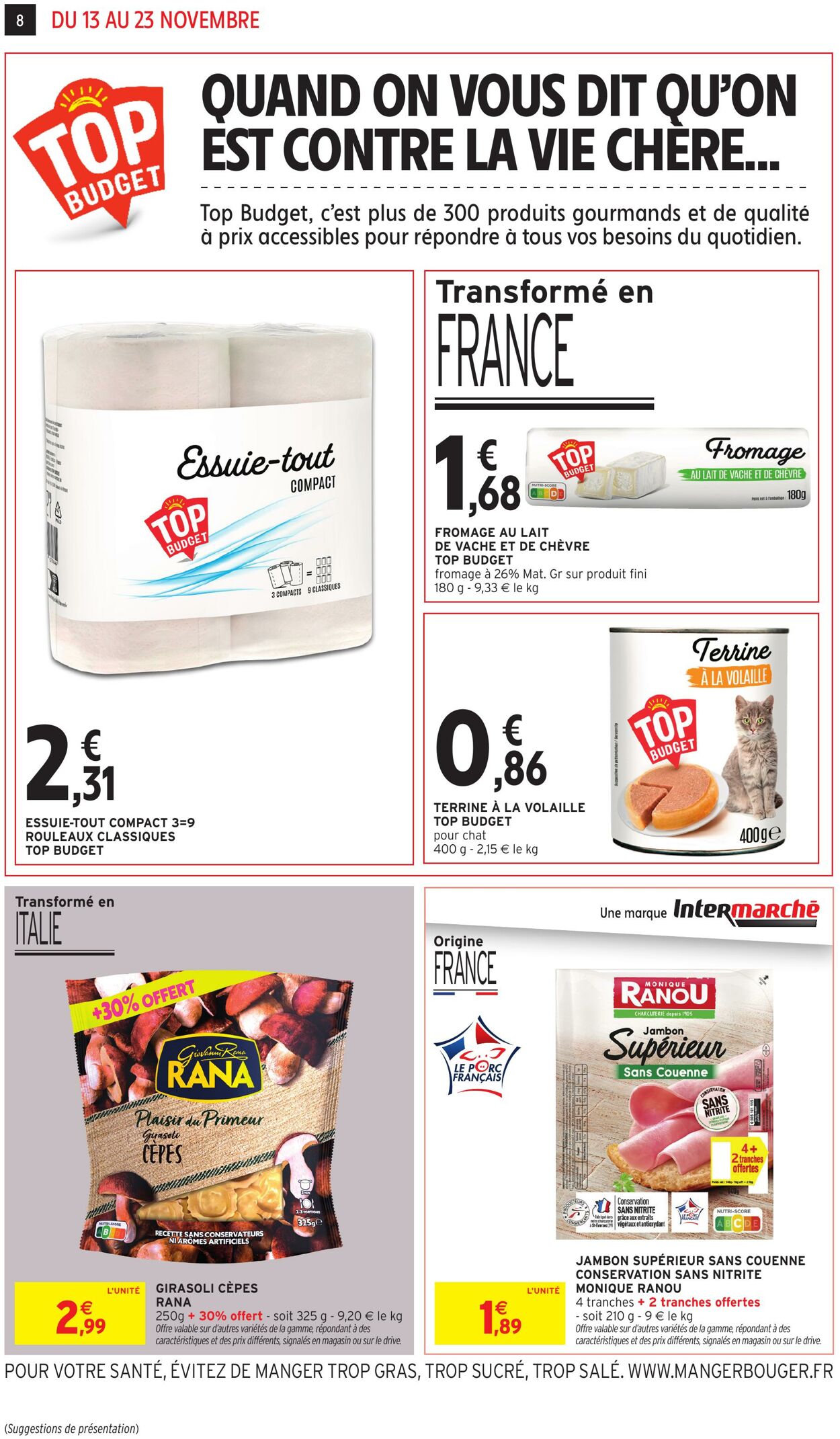 Catalogue Intermarché 13.11.2025 - 23.11.2025