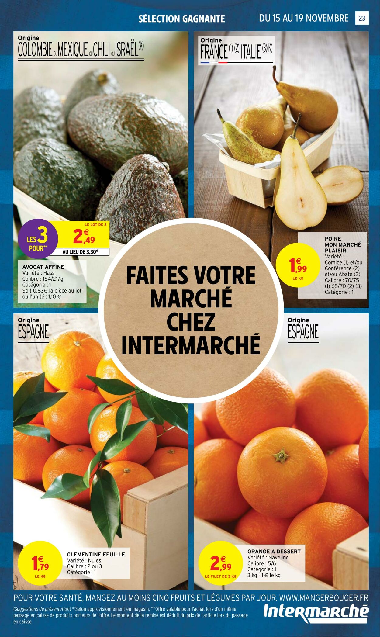 Catalogue Intermarché 15.11.2022 - 27.11.2022