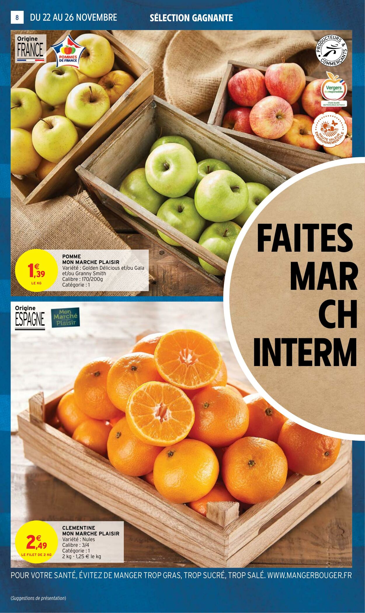Catalogue Intermarché 22.11.2022 - 27.11.2022