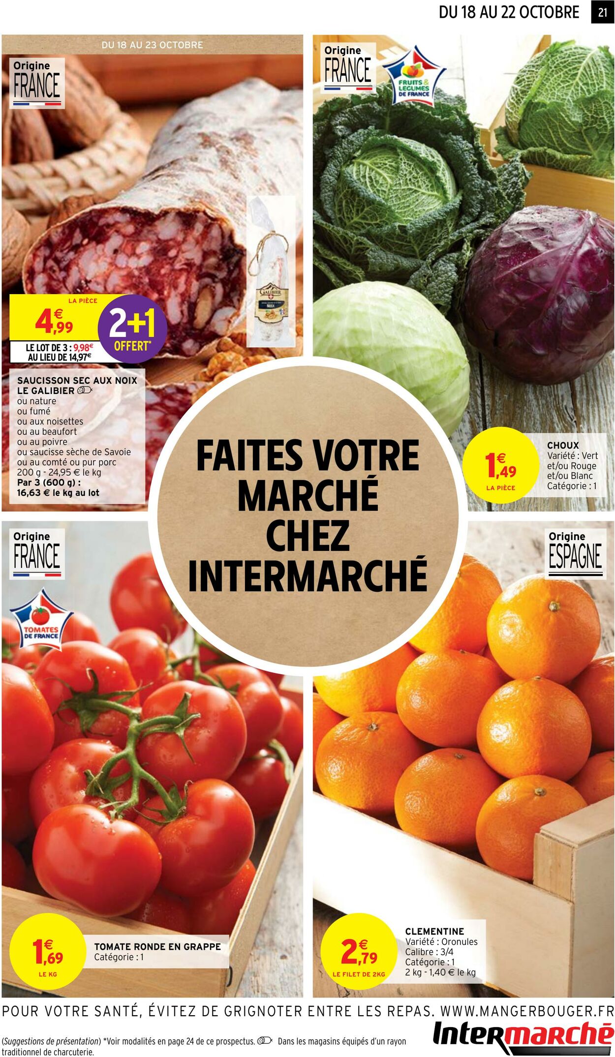 Catalogue Intermarché 18.10.2022 - 30.10.2022