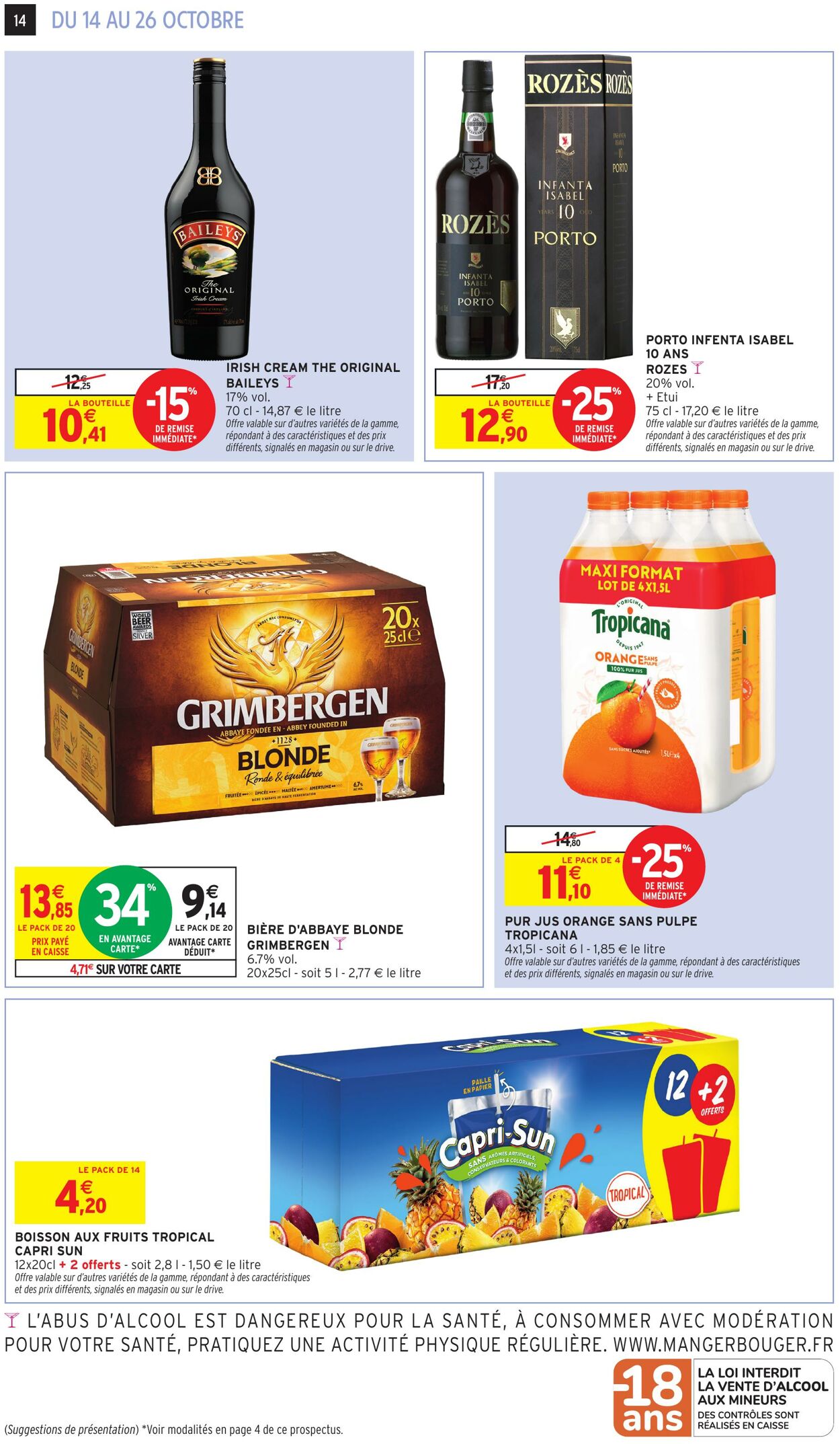 Catalogue Intermarché 14.10.2025 - 26.10.2025