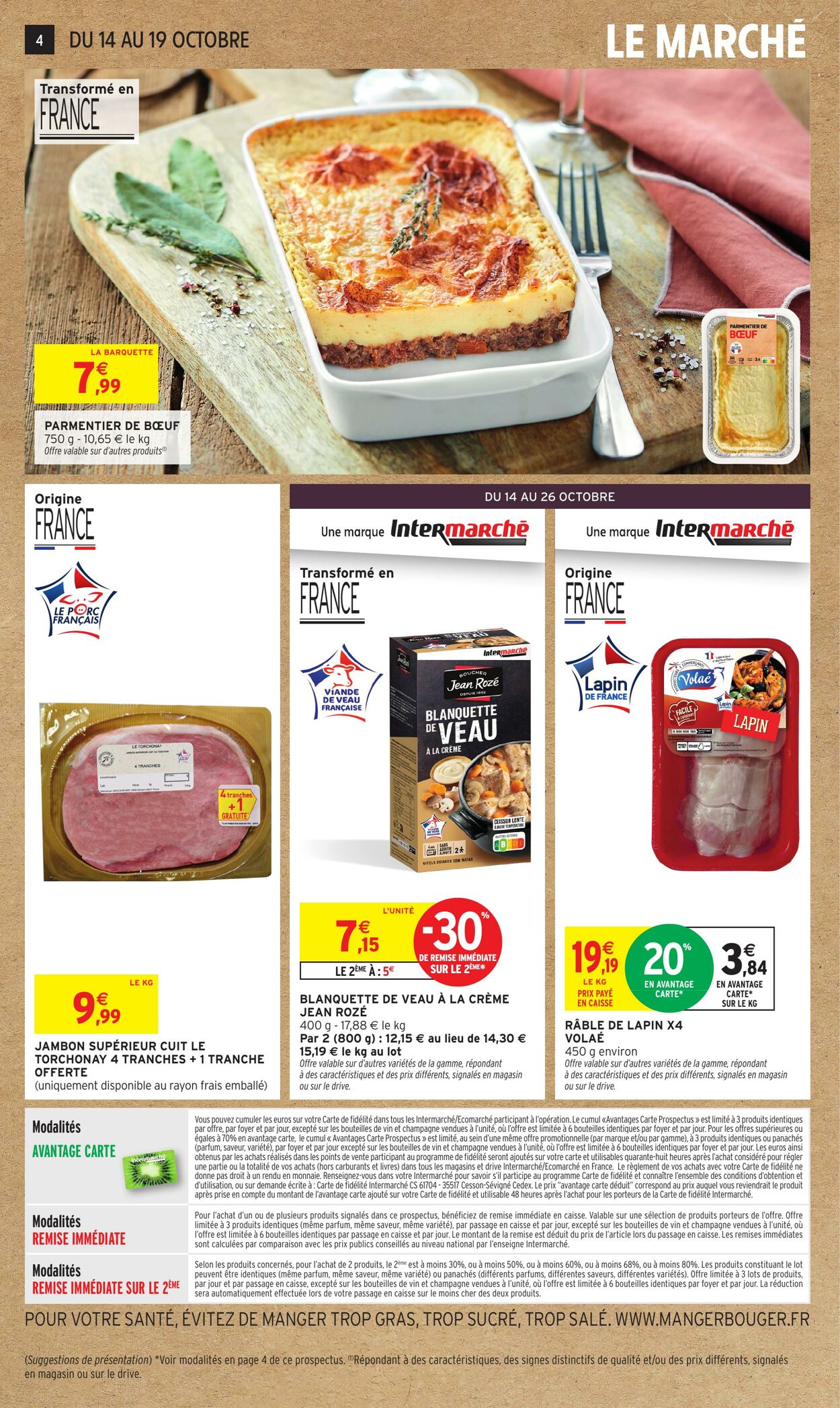 Catalogue Intermarché 14.10.2025 - 26.10.2025