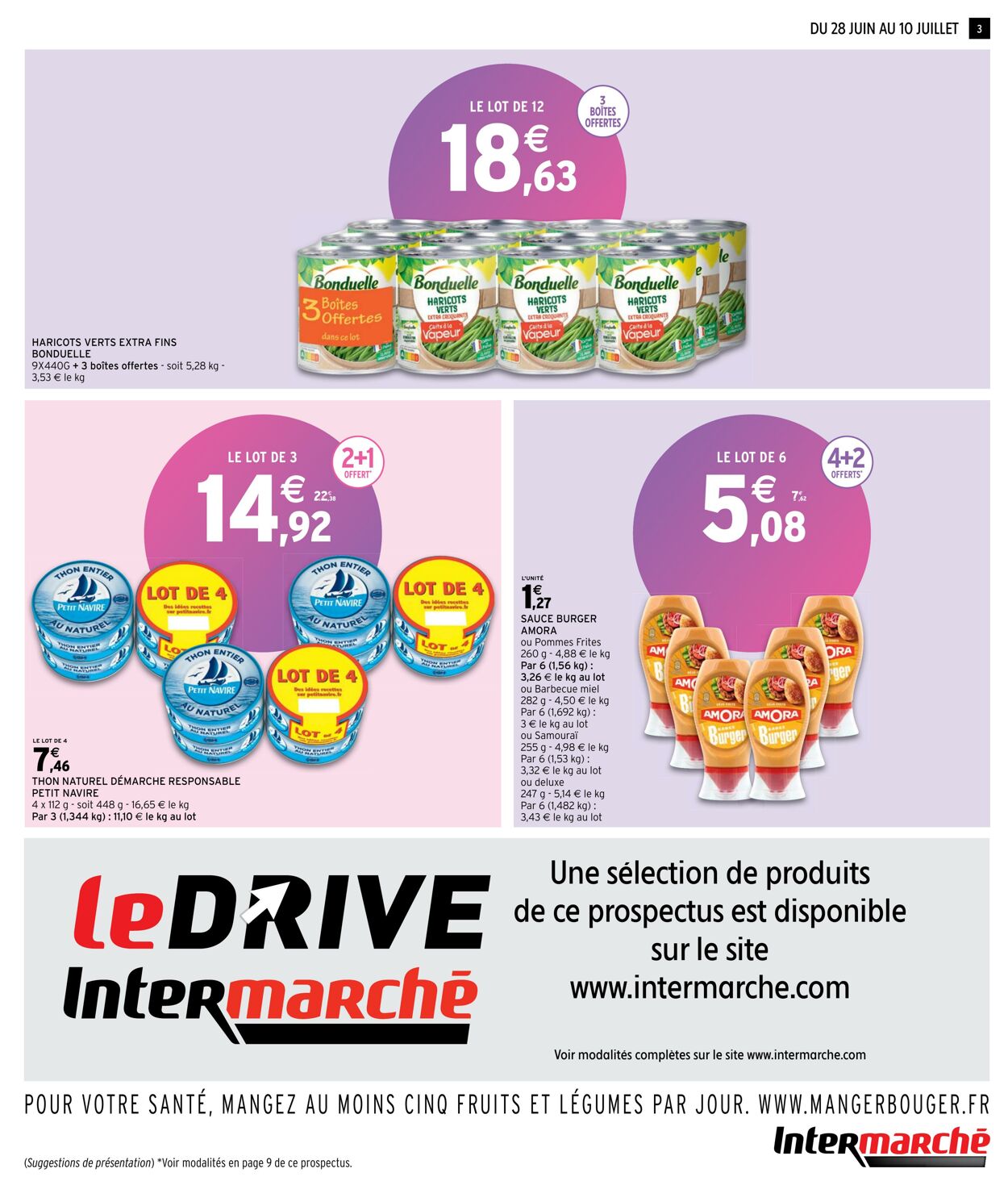 Catalogue Intermarché 28.06.2022 - 10.07.2022