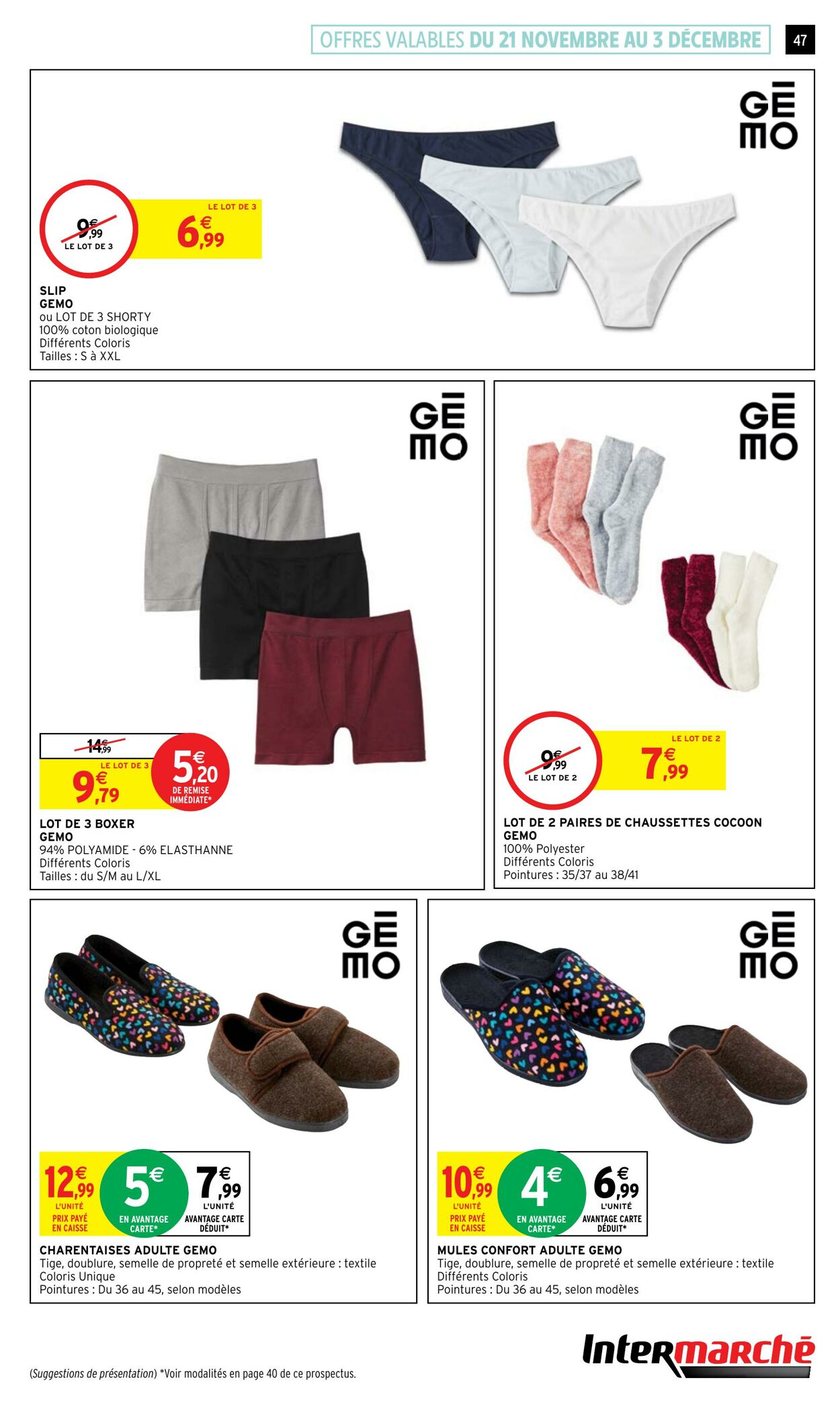 Catalogue Intermarché 21.11.2023 - 26.11.2023