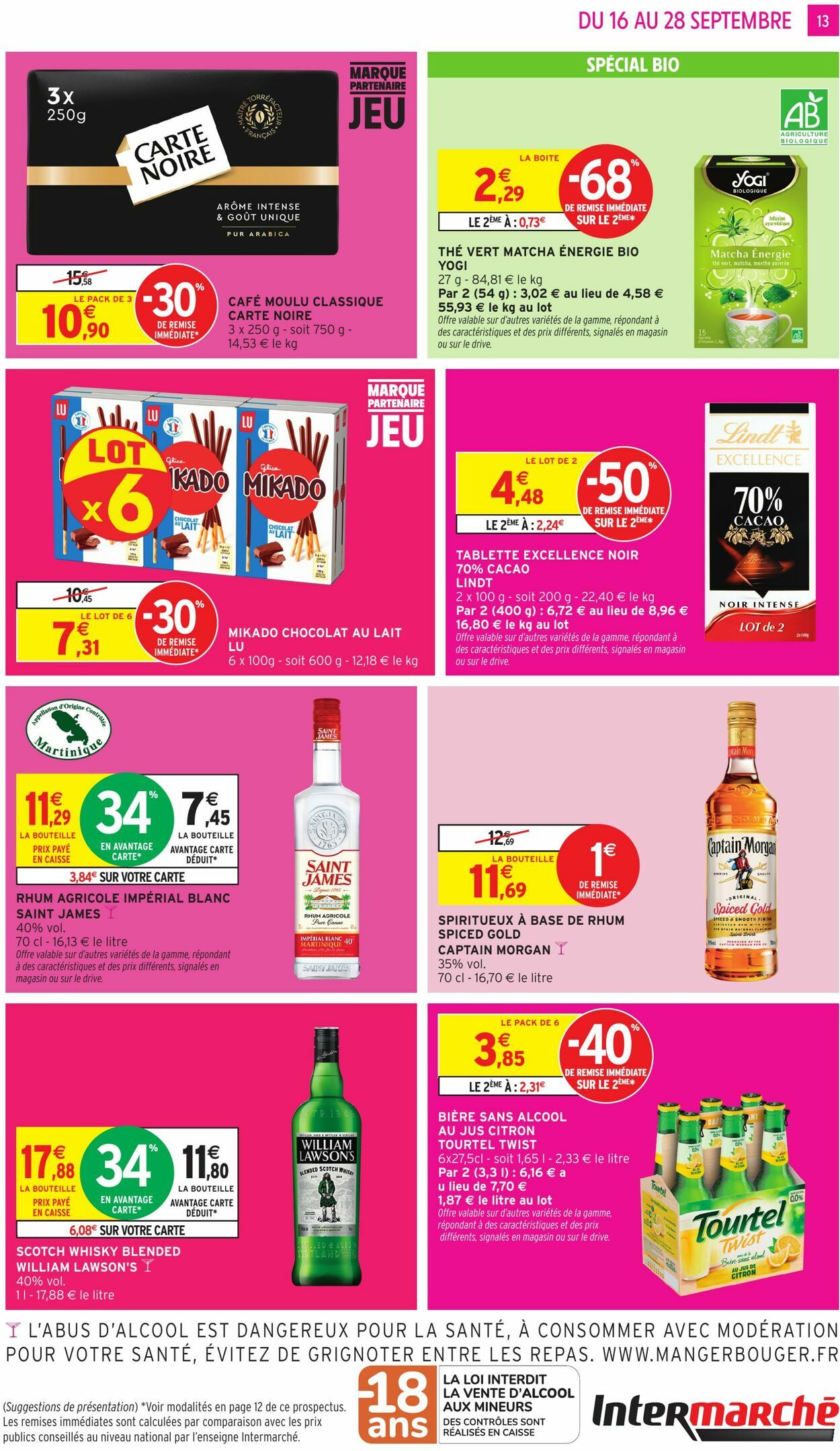 Catalogue Intermarché 16.09.2025 - 28.09.2025