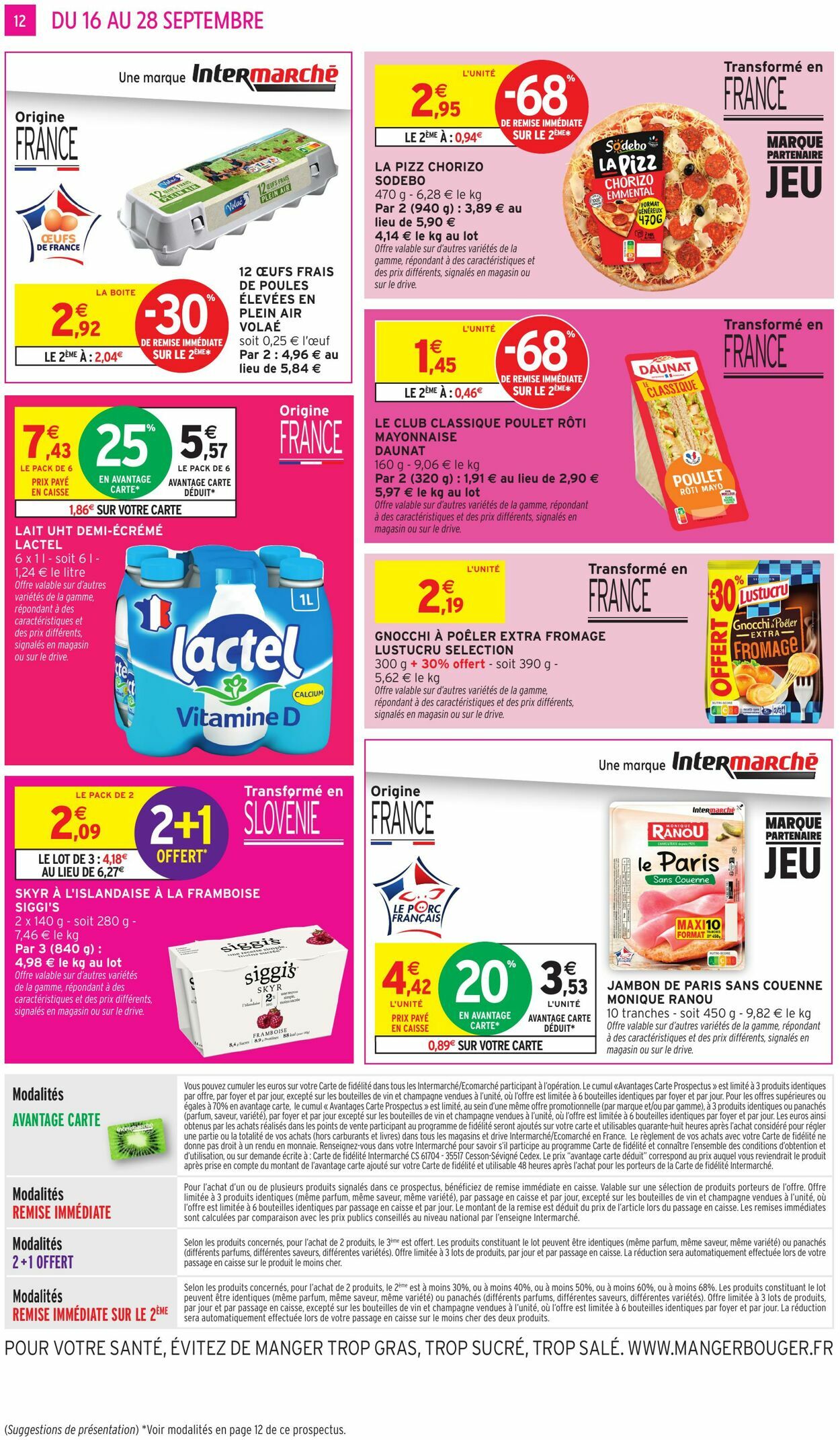 Catalogue Intermarché 16.09.2025 - 28.09.2025