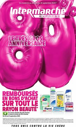 Catalogue Intermarché 16.09.2025 - 28.09.2025