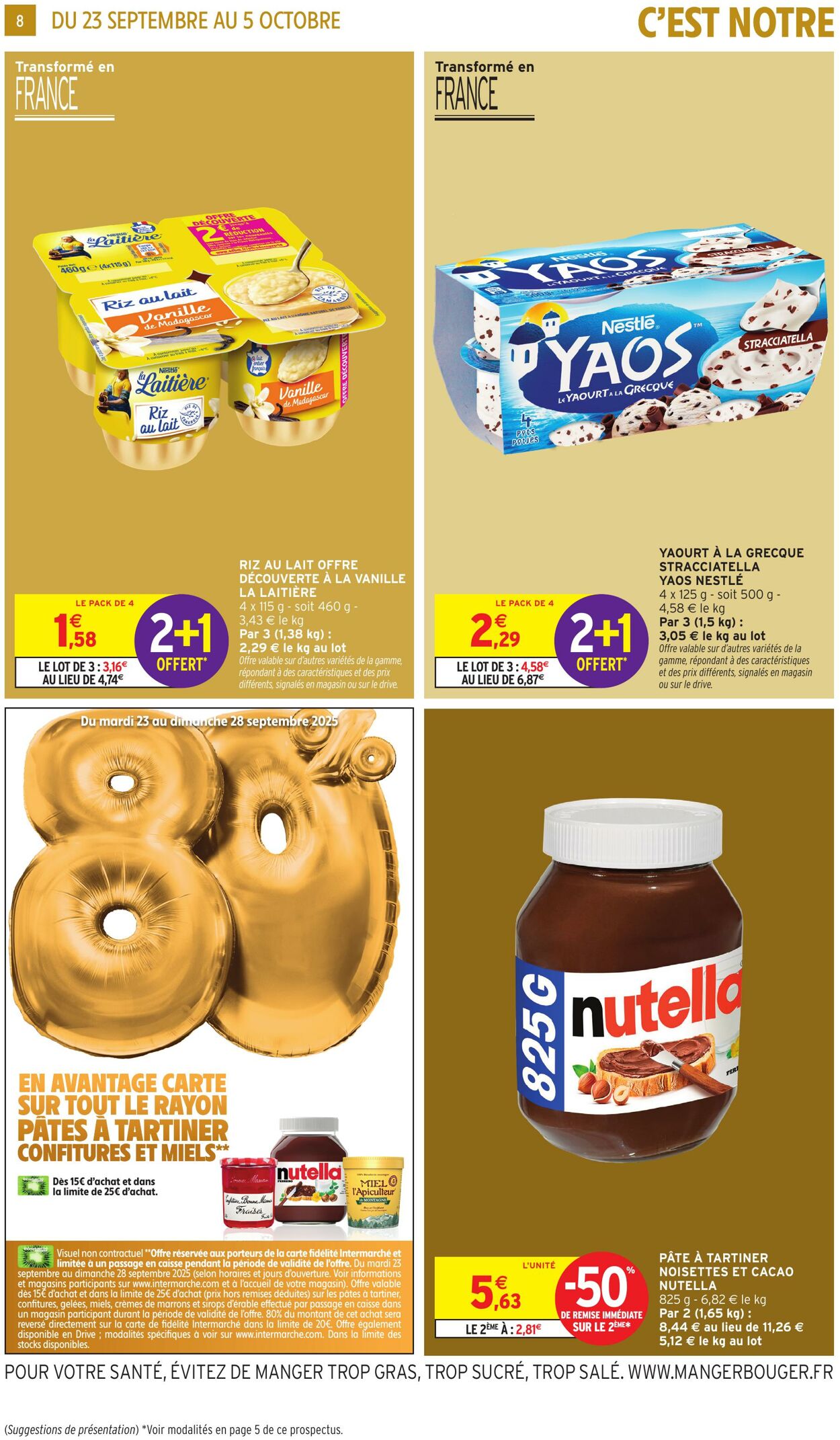 Catalogue Intermarché 23.09.2025 - 05.10.2025