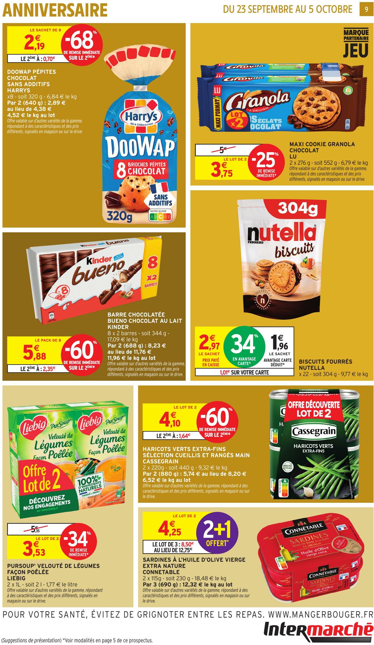 Catalogue Intermarché 23.09.2025 - 05.10.2025