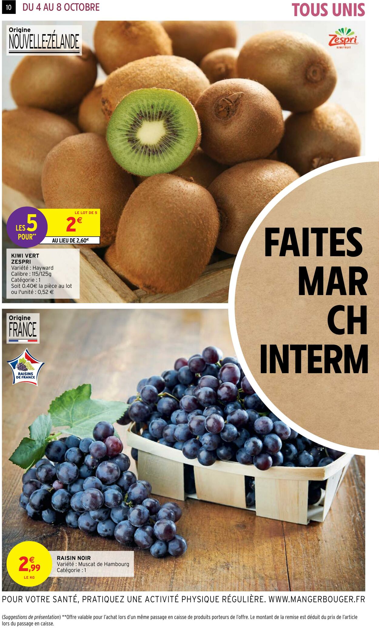 Catalogue Intermarché 04.10.2022 - 09.10.2022