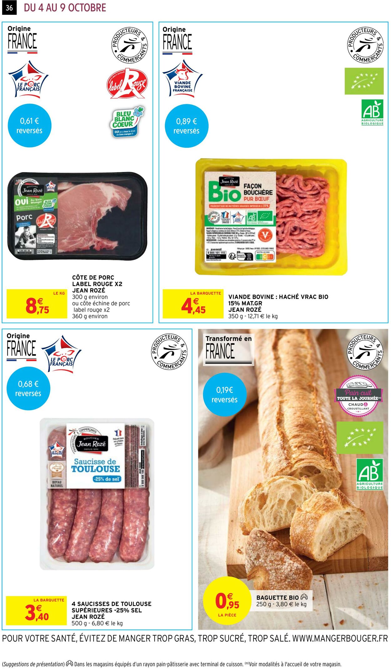 Catalogue Intermarché 04.10.2022 - 09.10.2022