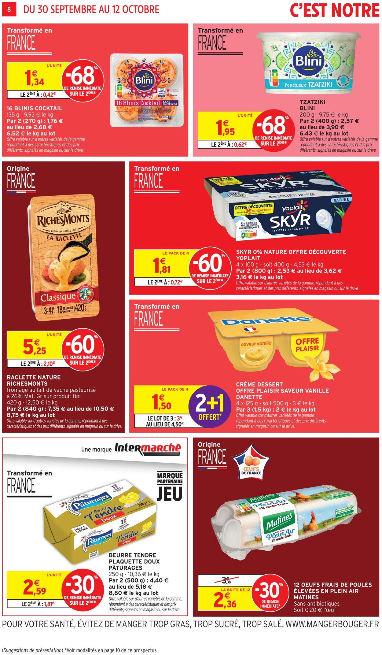Catalogue Intermarché 30.09.2025 - 12.10.2025