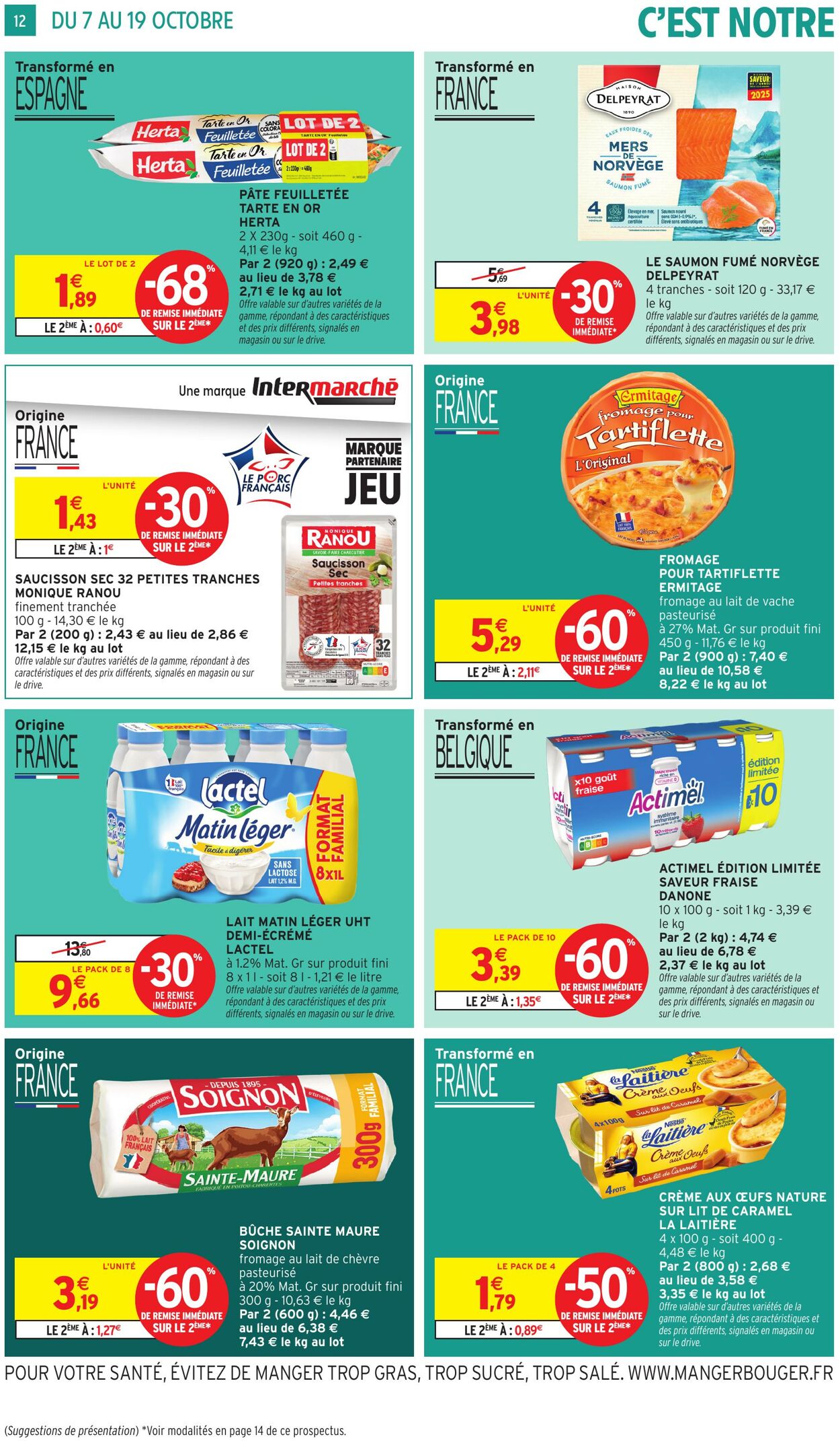 Catalogue Intermarché 07.10.2025 - 19.10.2025