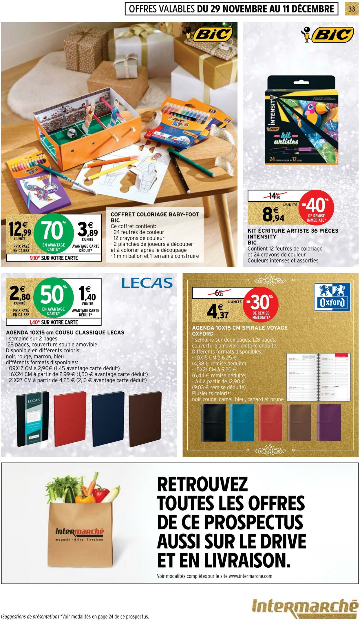 Catalogue Intermarché 29.11.2022 - 04.12.2022