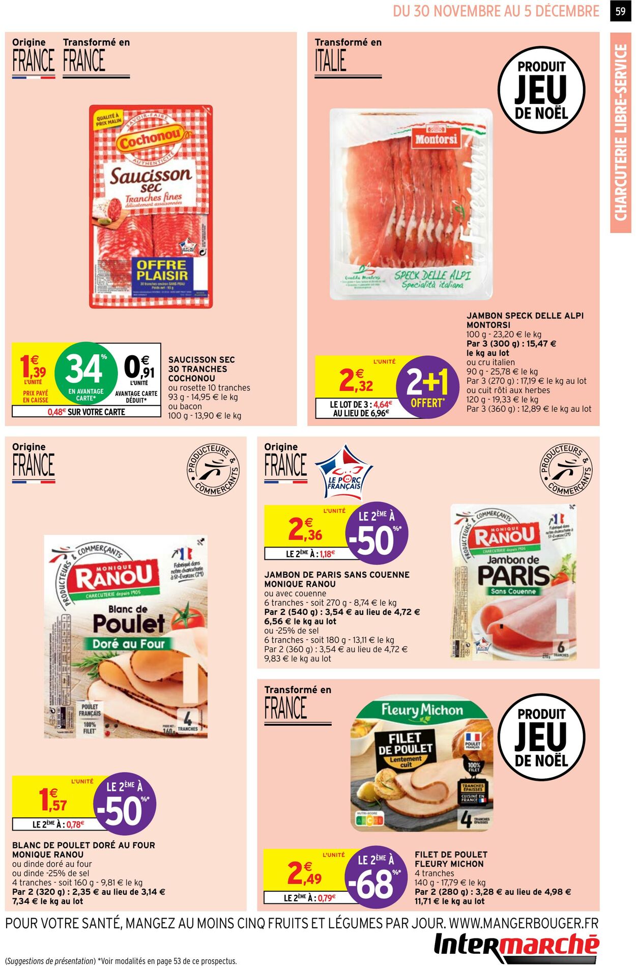 Catalogue Intermarché 30.11.2021 - 05.12.2021