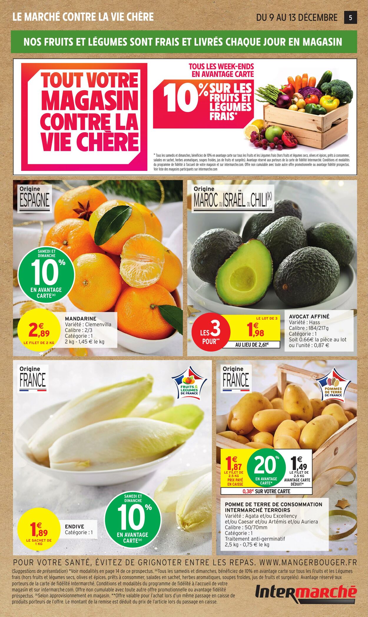 Catalogue Intermarché 09.12.2025 - 21.12.2025