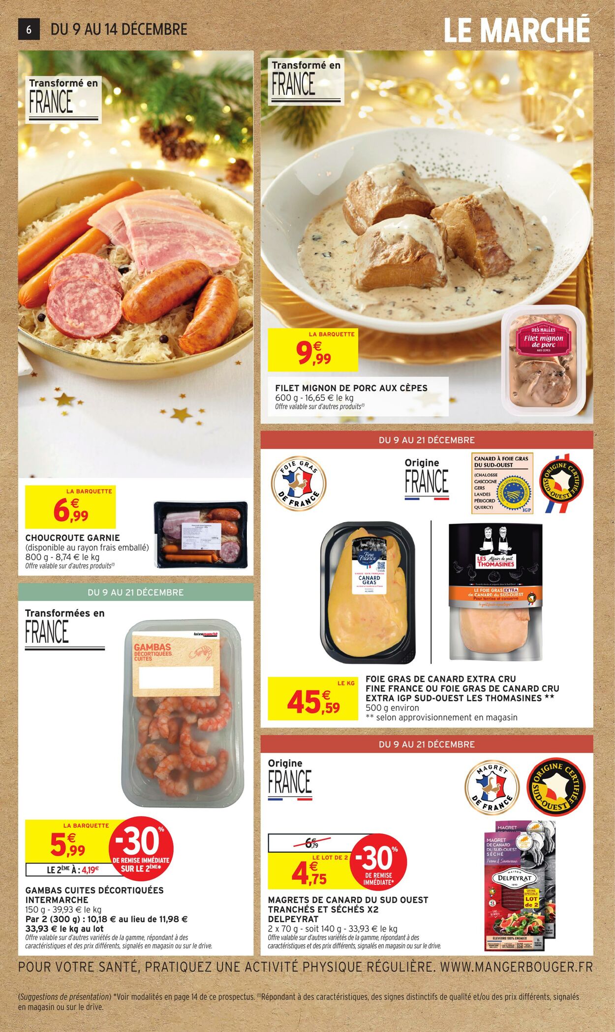 Catalogue Intermarché 09.12.2025 - 21.12.2025