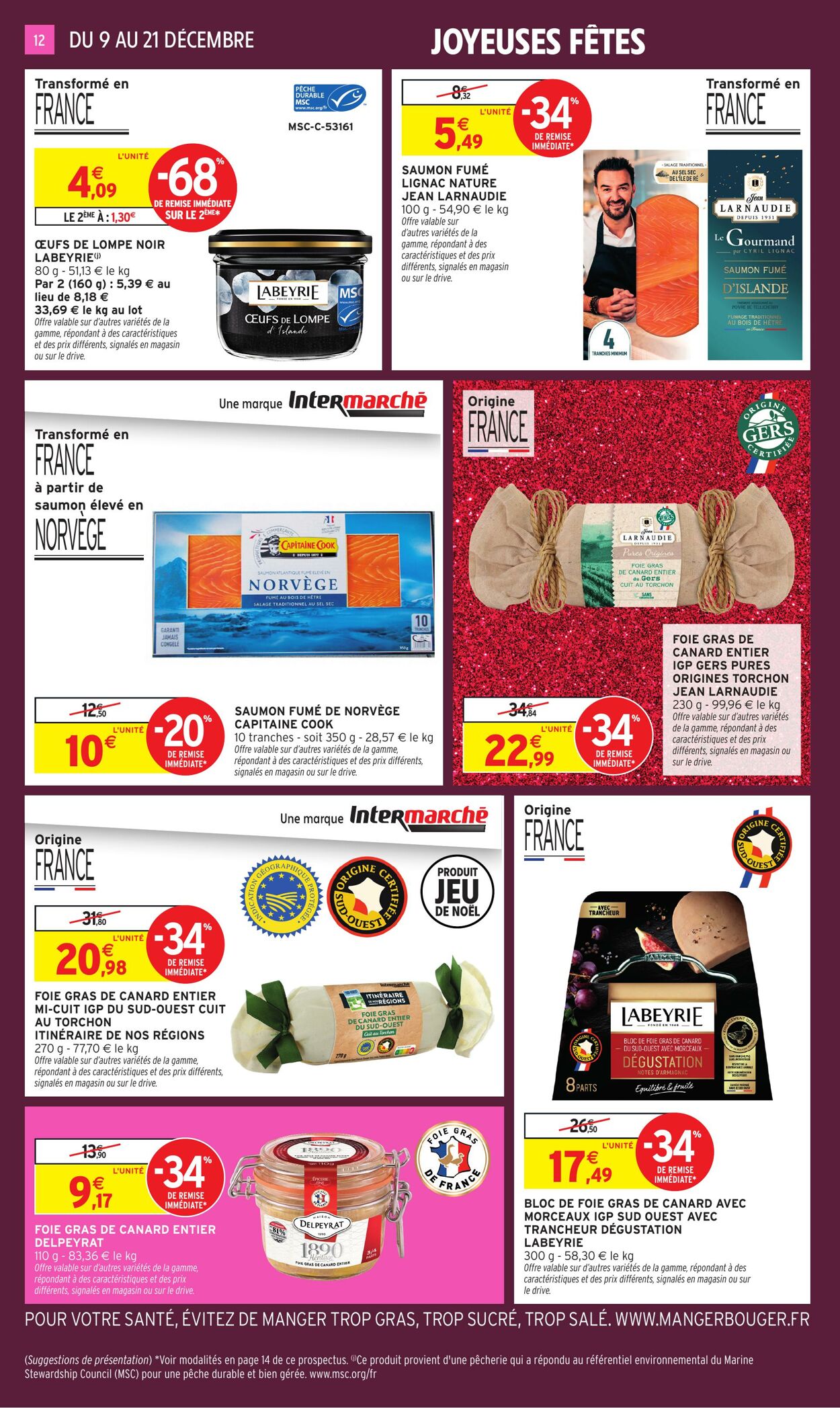 Catalogue Intermarché 09.12.2025 - 21.12.2025
