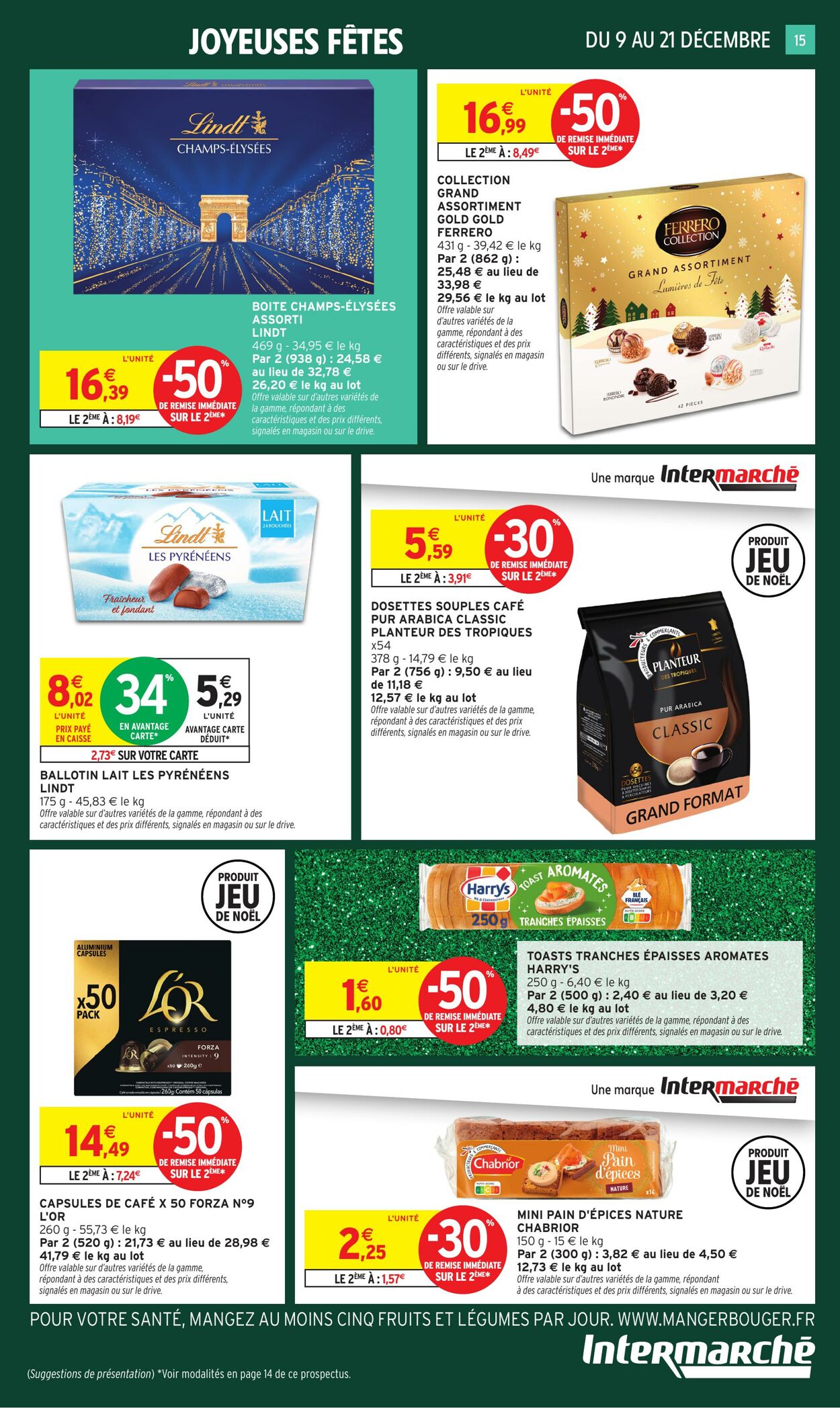 Catalogue Intermarché 09.12.2025 - 21.12.2025