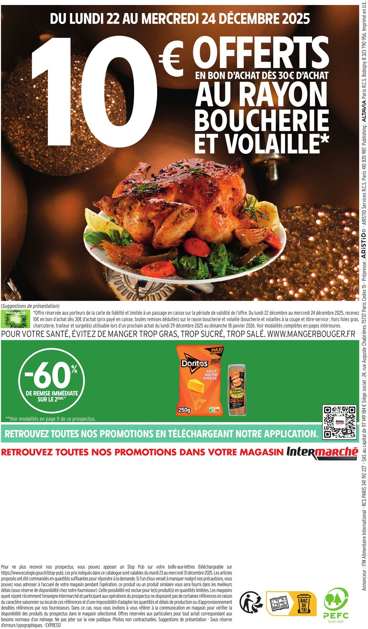 Catalogue Intermarché 23.12.2025 - 31.12.2025