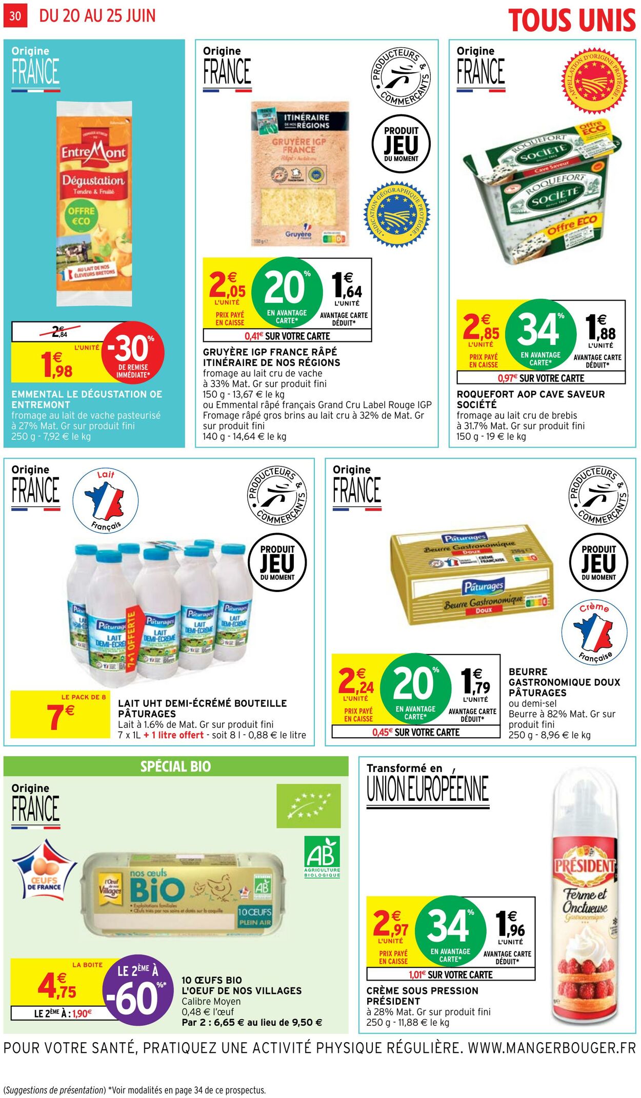 Catalogue Intermarché 20.06.2023 - 25.06.2023