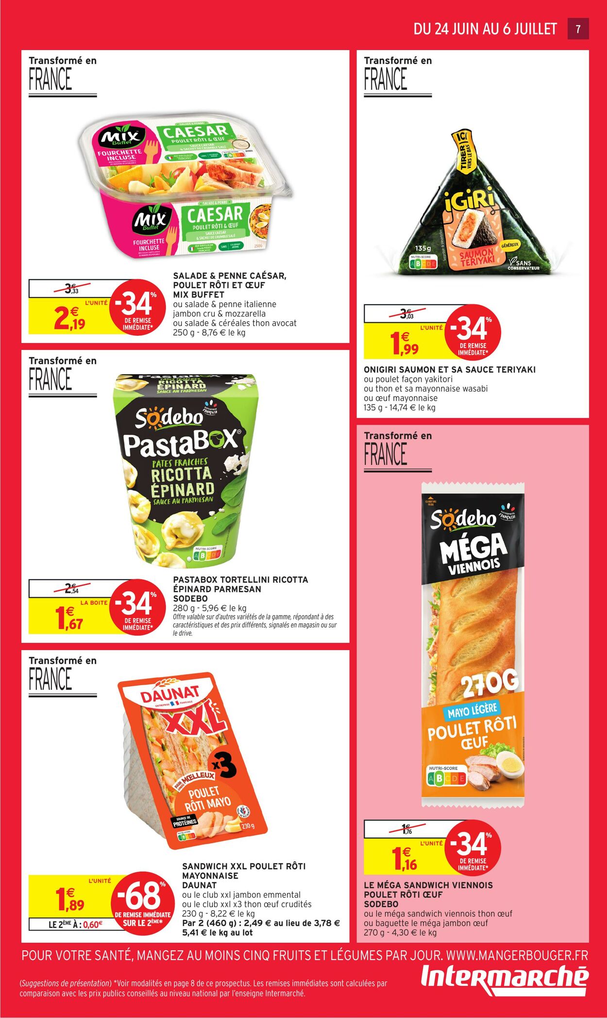 Catalogue Intermarché 24.06.2025 - 06.07.2025