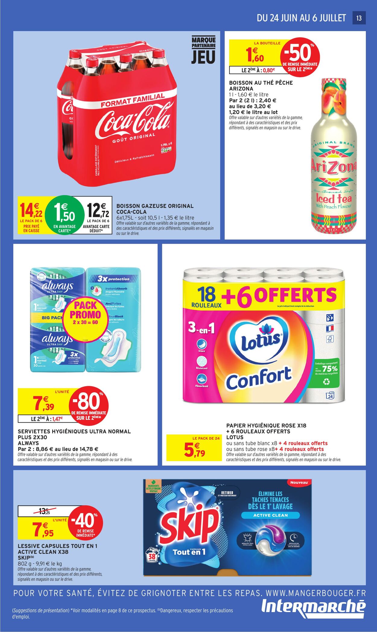 Catalogue Intermarché 24.06.2025 - 06.07.2025