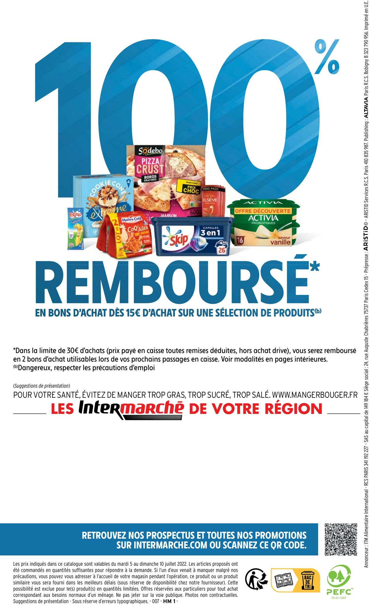 Catalogue Intermarché 05.07.2022 - 10.07.2022