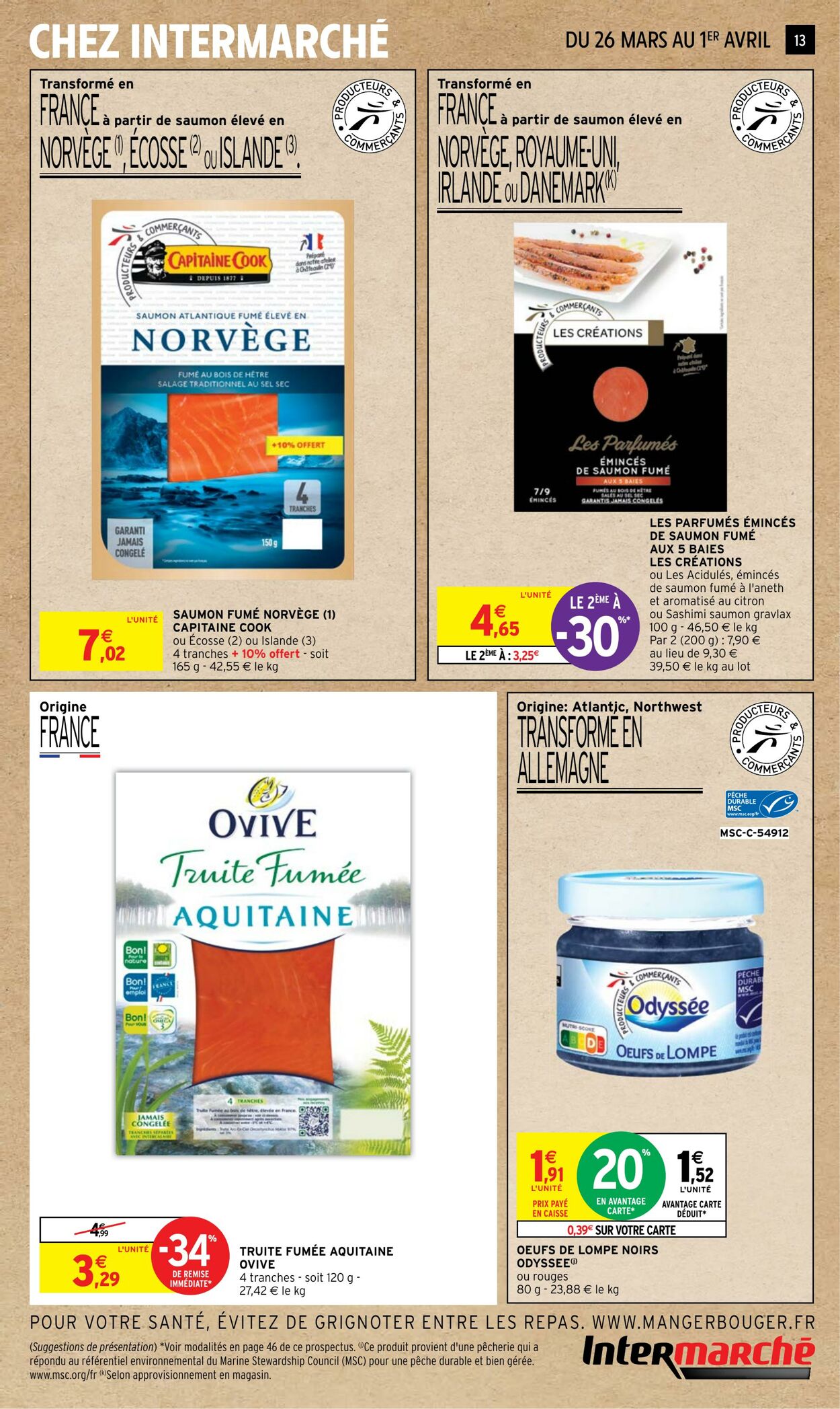 Catalogue Intermarché 26.03.2024 - 01.04.2024