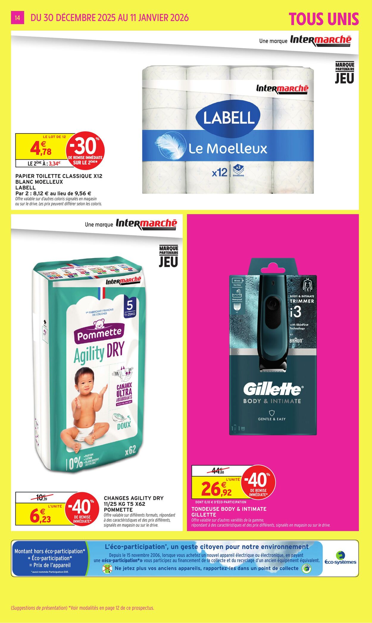 Catalogue Intermarché 30.12.2025 - 11.01.2026