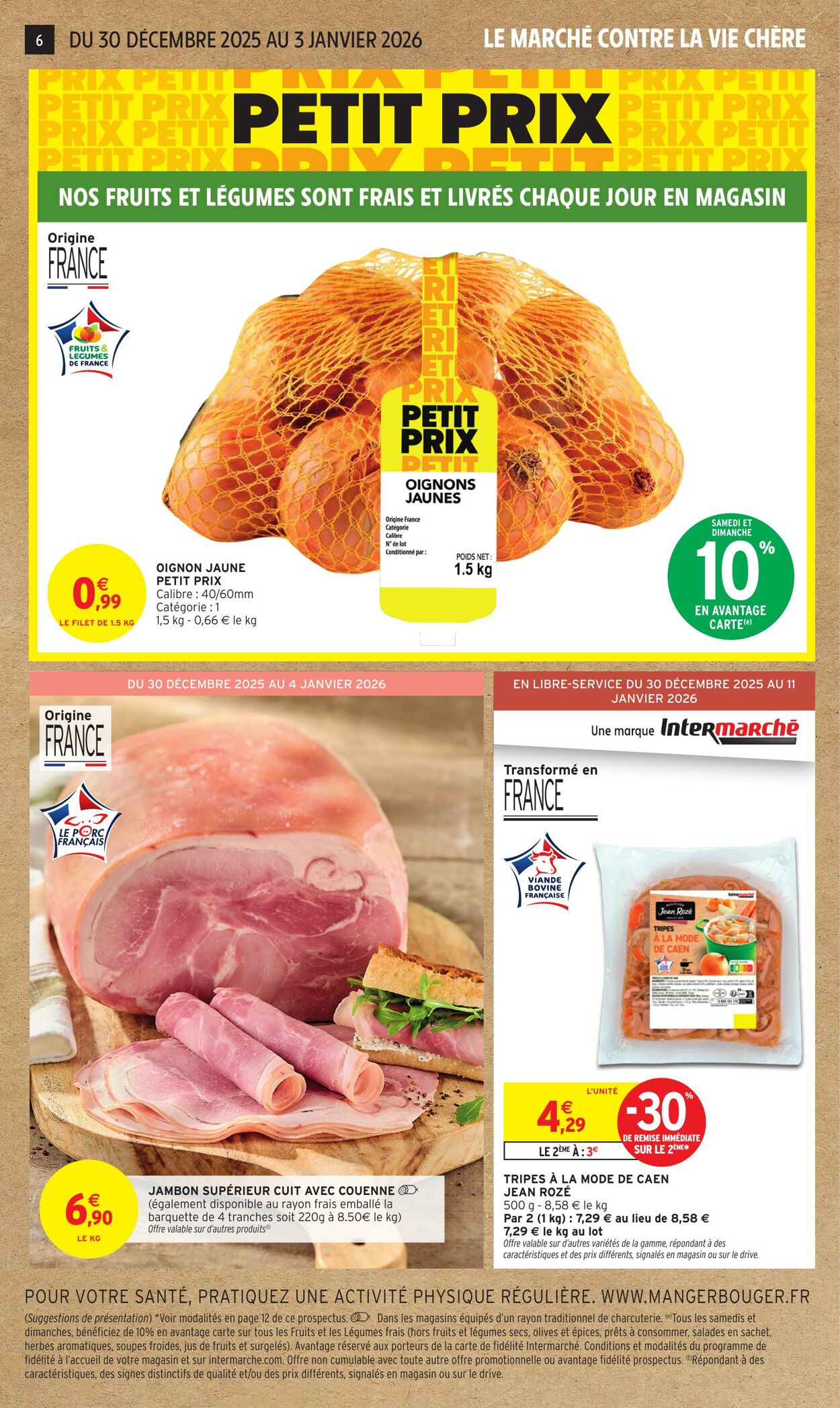 Catalogue Intermarché 30.12.2025 - 11.01.2026