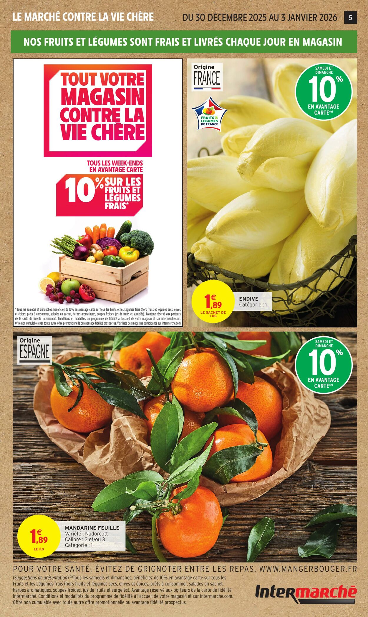 Catalogue Intermarché 30.12.2025 - 11.01.2026