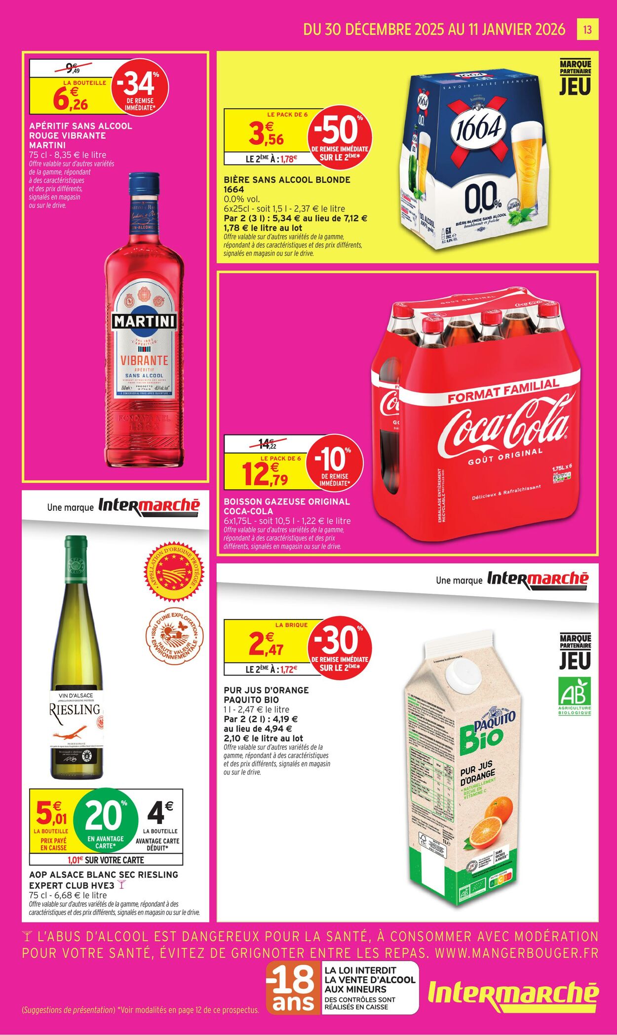 Catalogue Intermarché 30.12.2025 - 11.01.2026