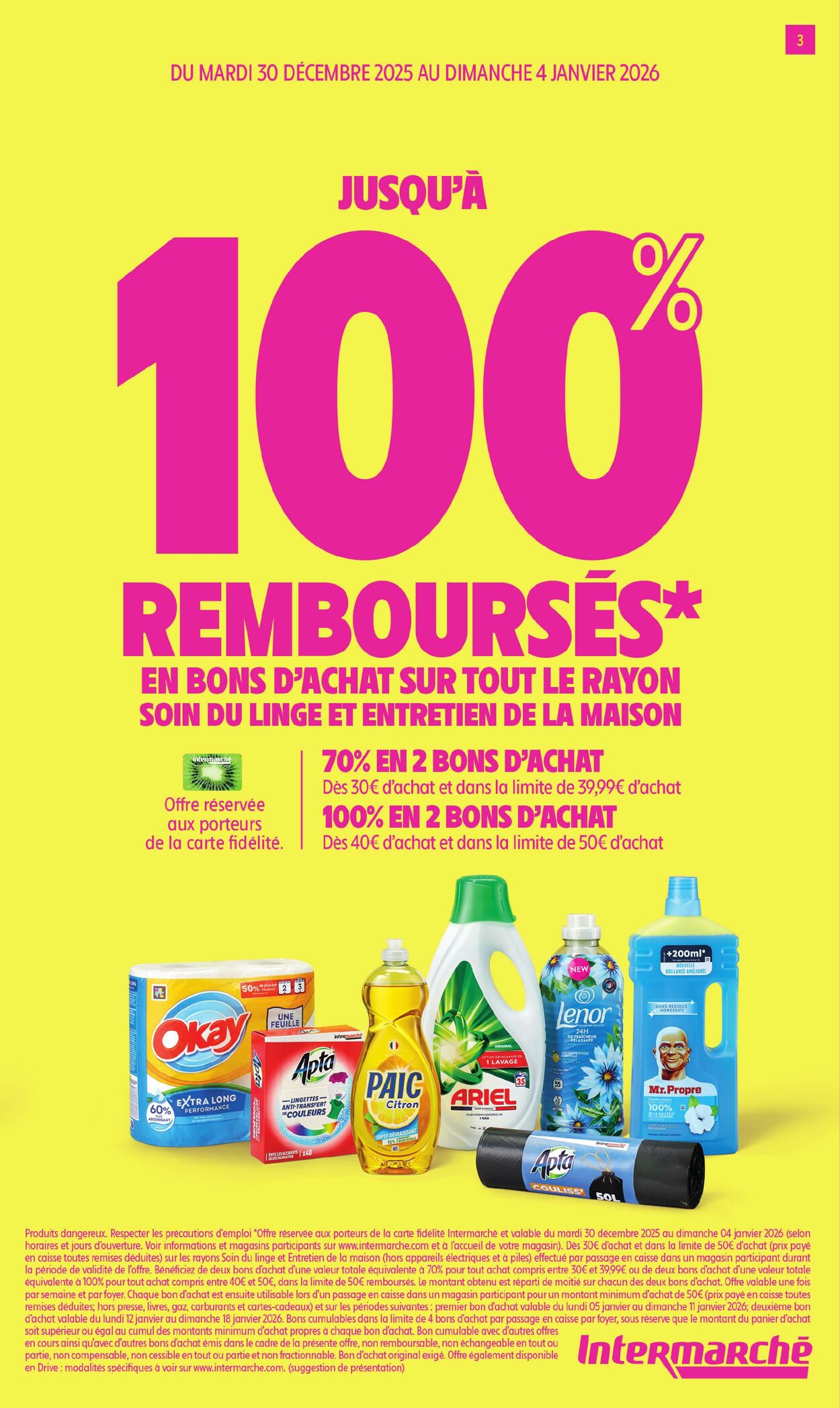 Catalogue Intermarché 30.12.2025 - 11.01.2026